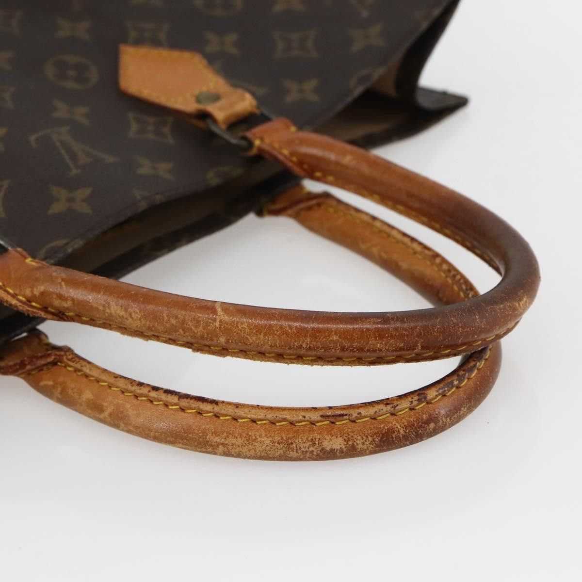 Louis Vuitton LOUIS VUITTON Monogram Sac Plat Hand Bag M51140 Size ONE SIZE - 7 Thumbnail