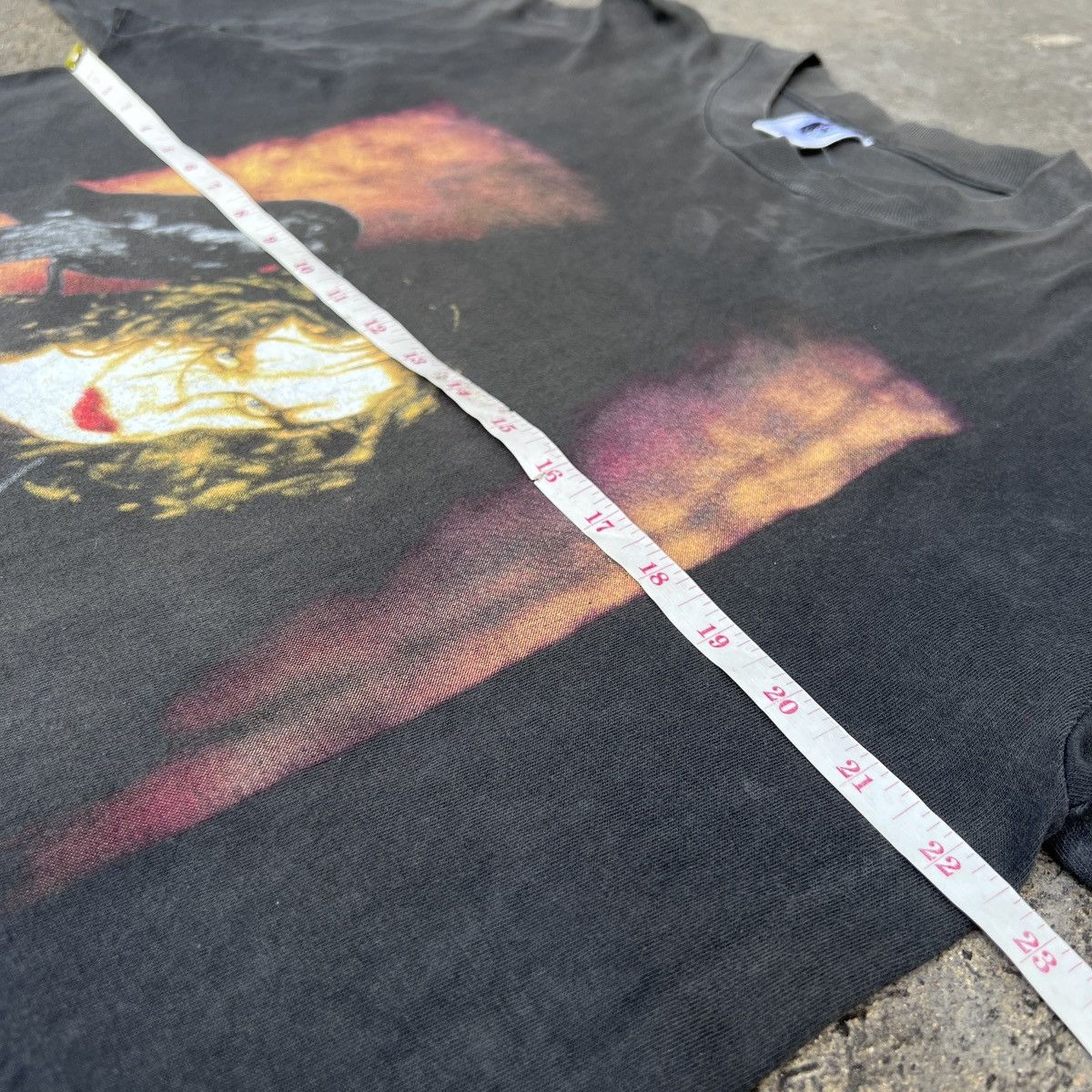 Expert Horror Vintage 90s The Crow Brandon Lee Movie Tee XL Faded Thrashed Size US XL / EU 56 / 4 - 14 Thumbnail