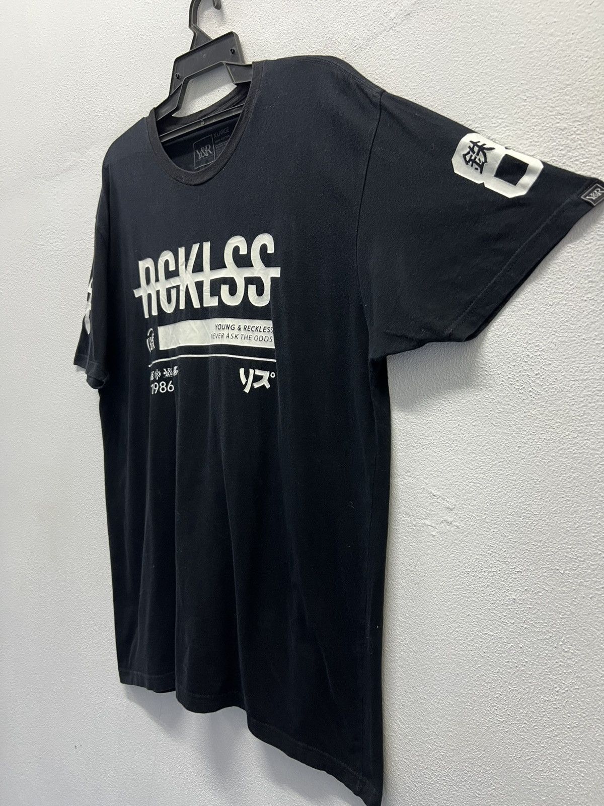 Vintage × Young And Reckless VINTAGE YOUNG AND RECKLESS NEVER ASK THE ODDS SHIRT Size US XL / EU 56 / 4 - 5 Thumbnail