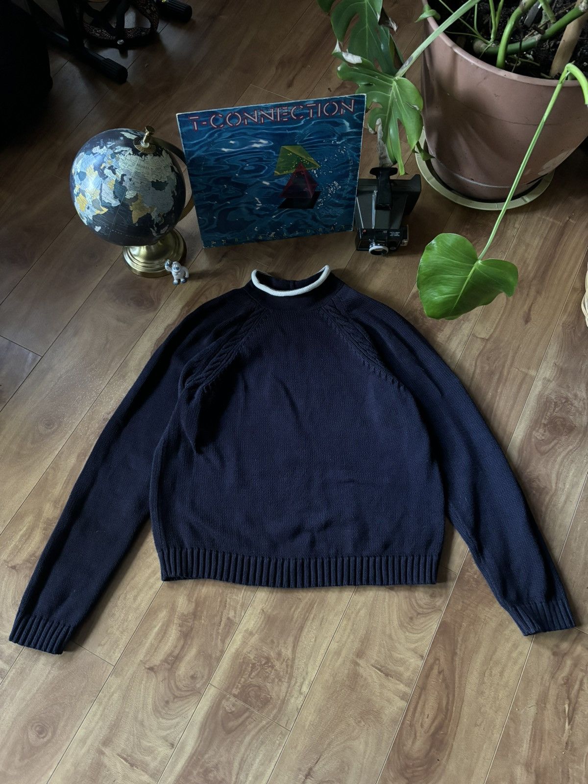 Vintage 90s Vintage Essential Knit Sailor Sweater Medium Size US M / EU 48-50 / 2 - 3 Thumbnail