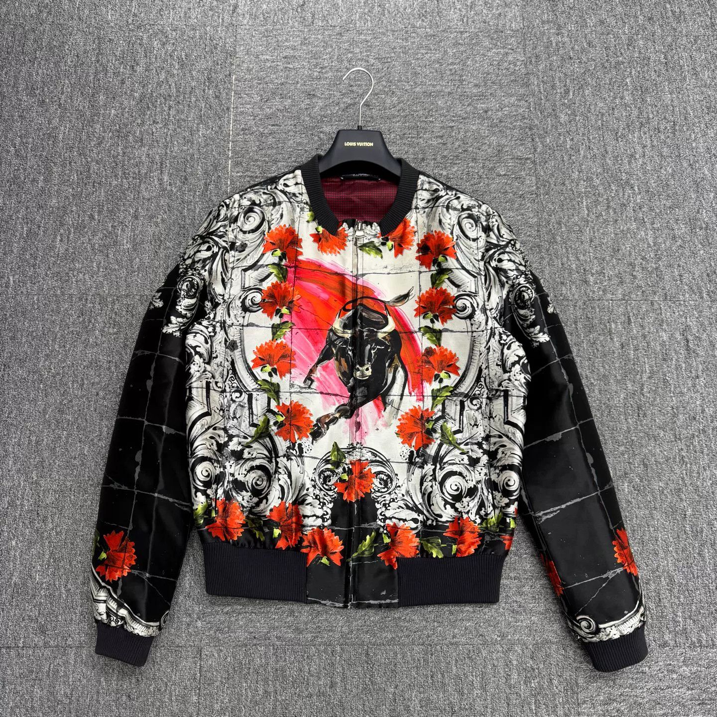 Dolce & Gabbana DG Ink Flower Print Jacket Size US M / EU 48-50 / 2 - 1 Thumbnail