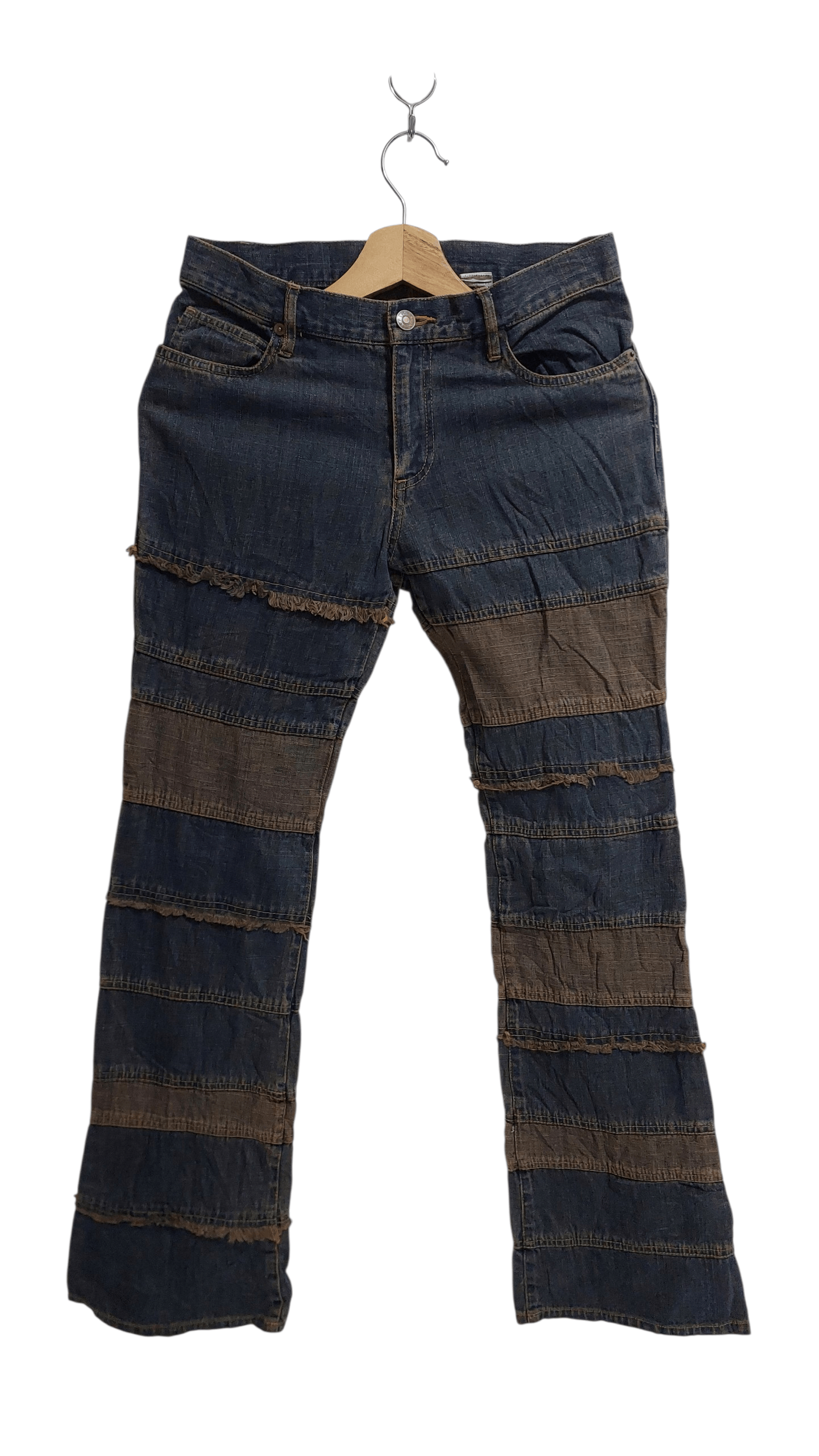 Japanese Brand REVOLT FLARE JEANS PANT Size 29" - 1 Thumbnail
