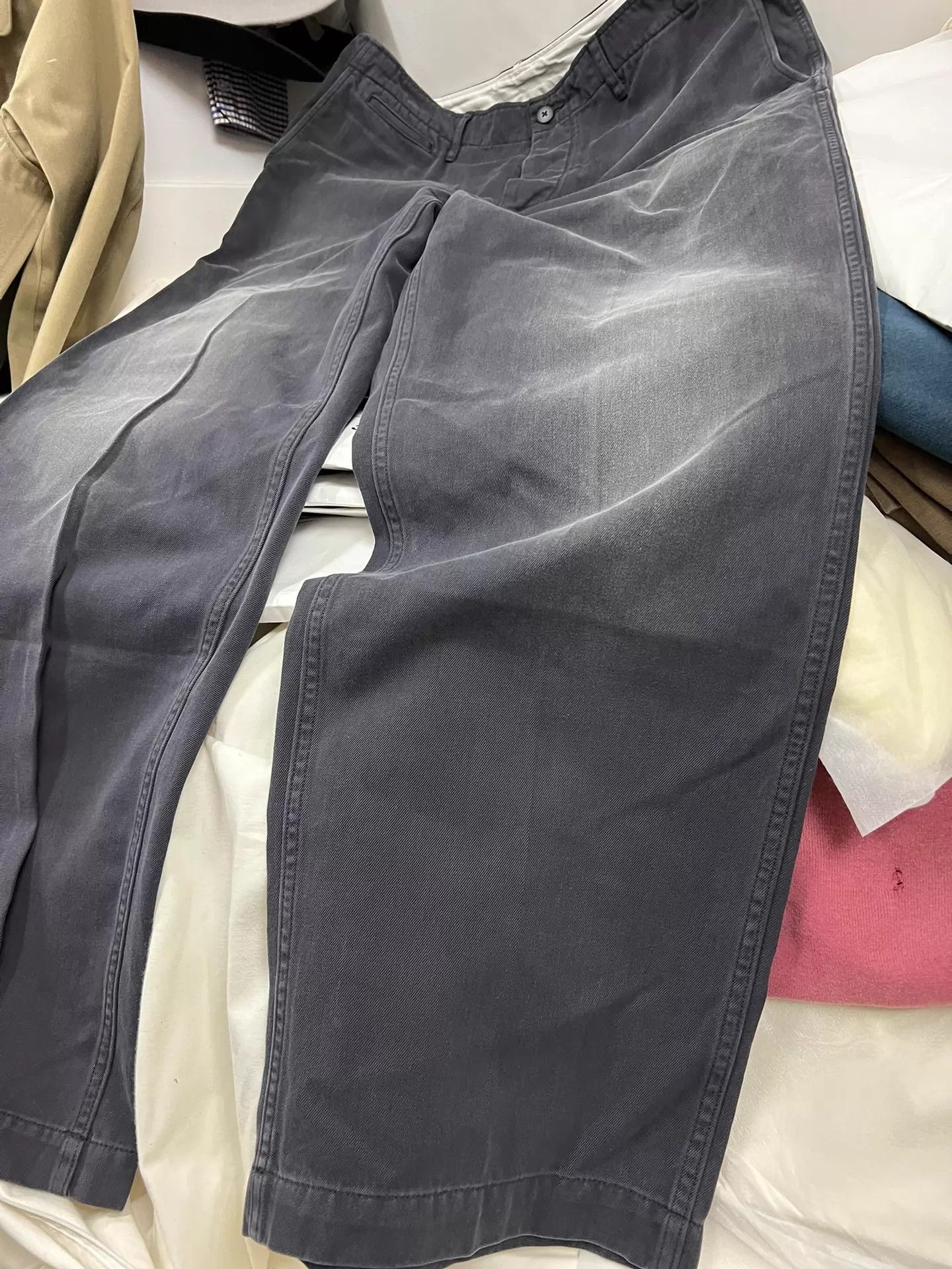 Visvim VISVIM FIELD CHINO PANTS DMGD BLACK Size 5 Size US 36 / EU 52 - 4 Thumbnail