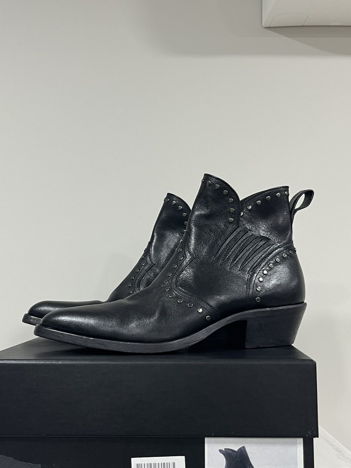 Saint Laurent Paris Studded Dakota Chelsea Boots 41.5 Size US 8.5 / EU 41-42 - 10 Thumbnail