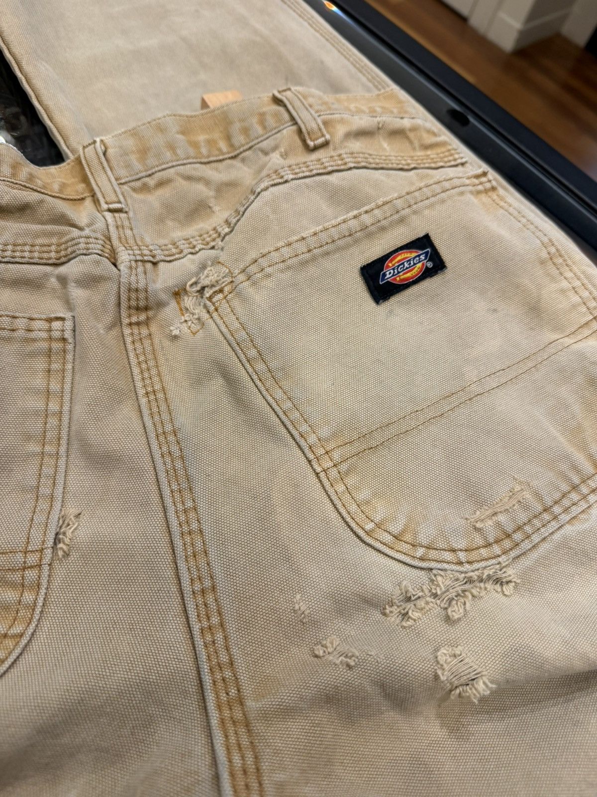 Dickies Vintage Dickies Distressed Work Pants Size US 32 / EU 48 - 3 Thumbnail