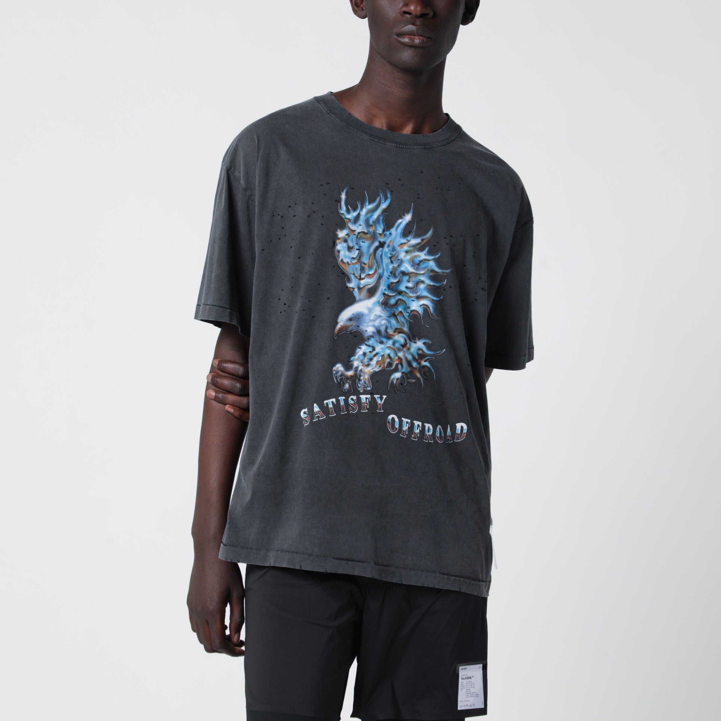 Oakley × Satisfy Oakley x Satisfy Running Mothtech t-shirt aged
