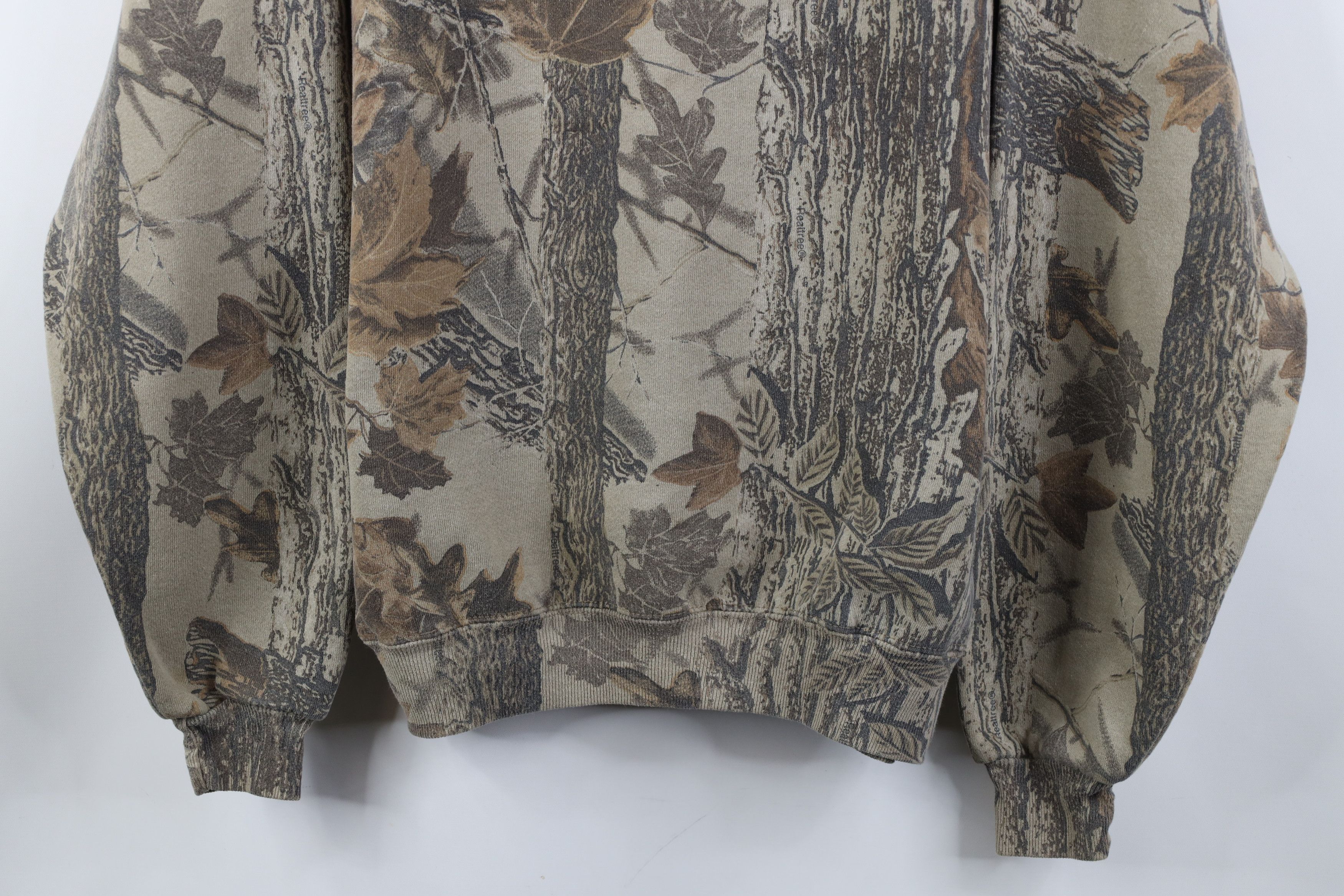 Vintage Vintage 90s NASCAR Camouflage Crewneck Sweatshirt USA Size US L / EU 52-54 / 3 - 3 Thumbnail