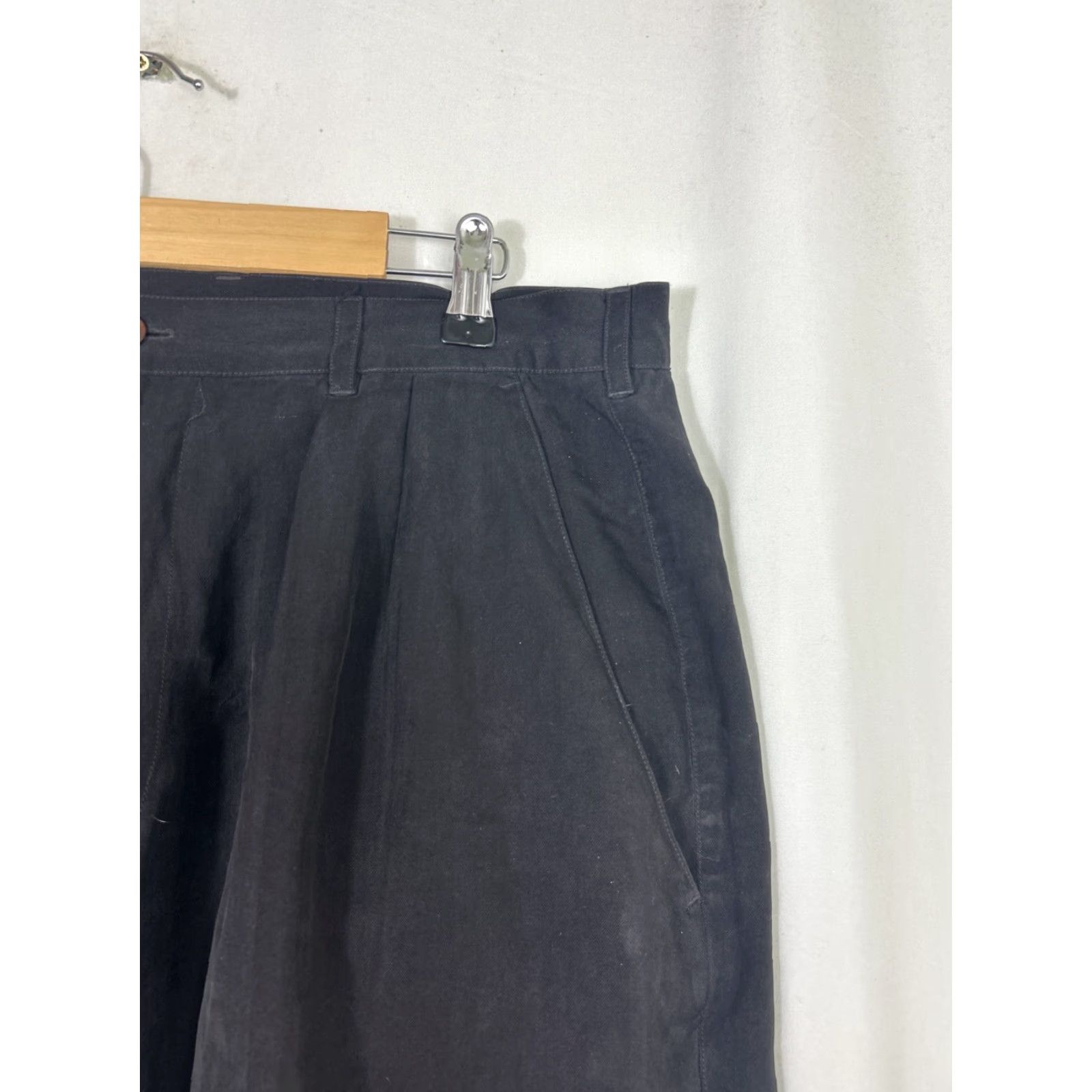 Vintage Kahala Shorts 100% Silk Black Golf 36x9 Size US 36 / EU 52 - 4 Thumbnail