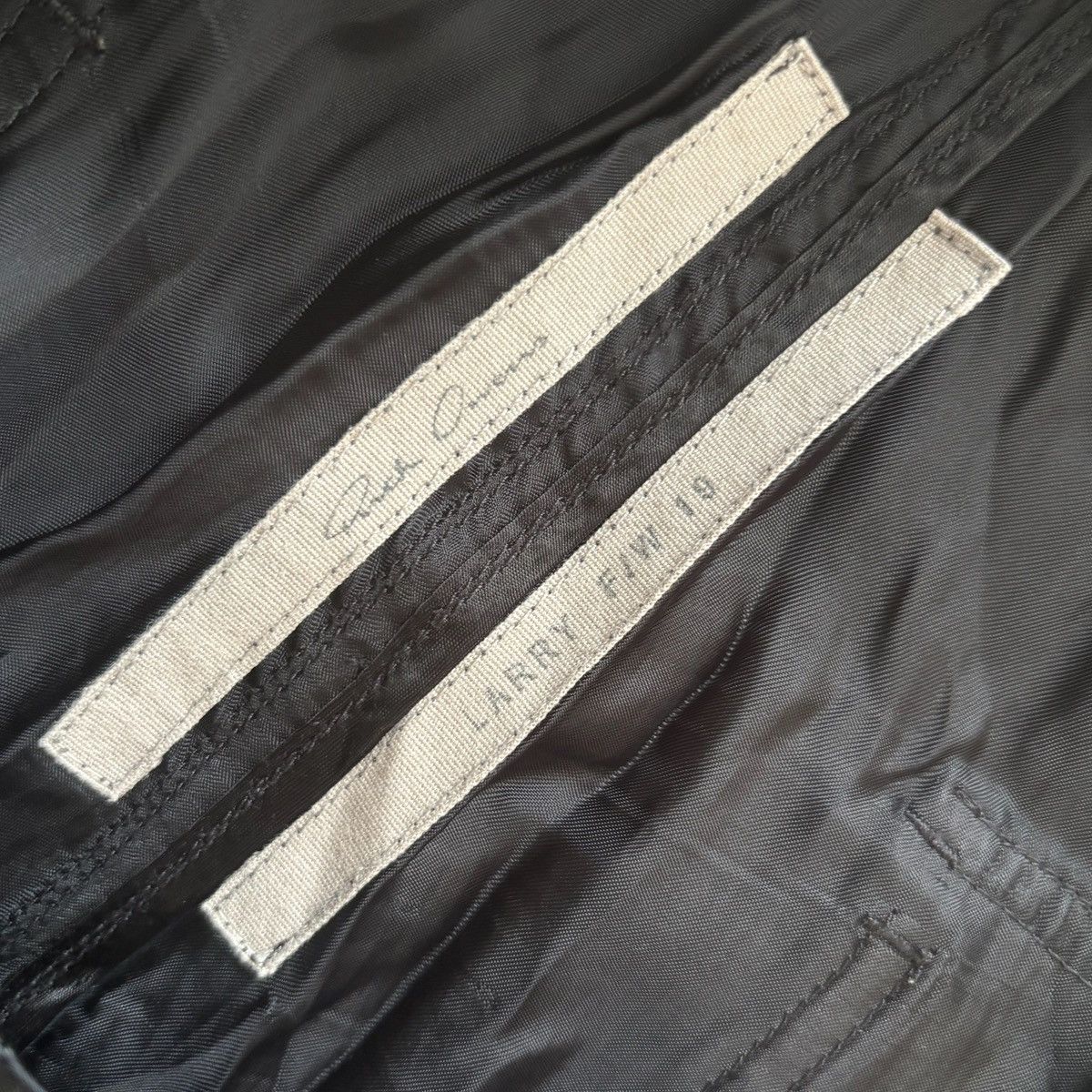 Rick Owens Rick Owens Drawstring Sarouel Cropped Pants Size US 30 / EU 46 - 3 Thumbnail