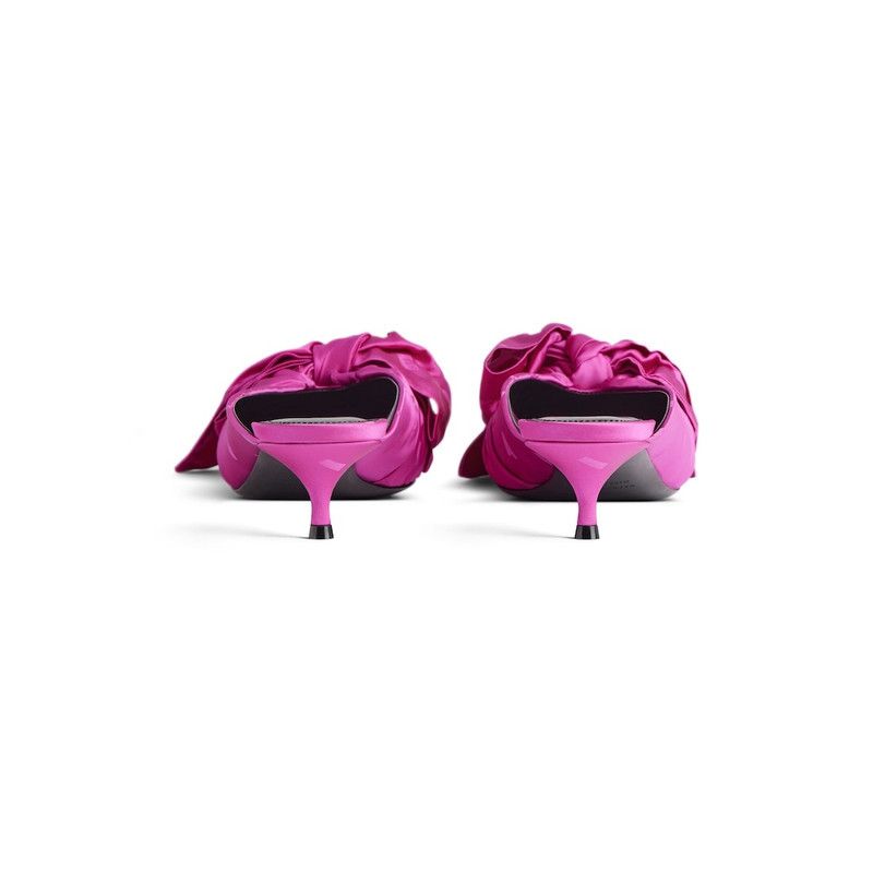 Balenciaga o1s1wg110126 Knife Lavalière 40mm Mules in Pink Size US 8 / IT 38 - 5 Thumbnail