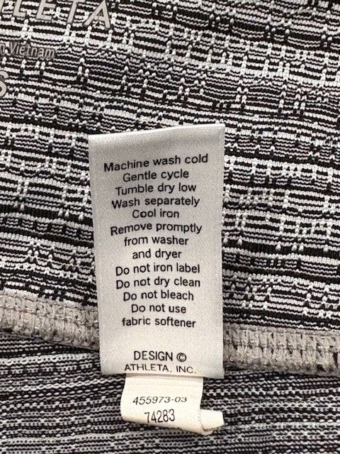 Athleta Athleta High Rise Jacquard “Chaturanga” Tight Leggings Size 26" / US 2 / IT 38 - 8 Thumbnail