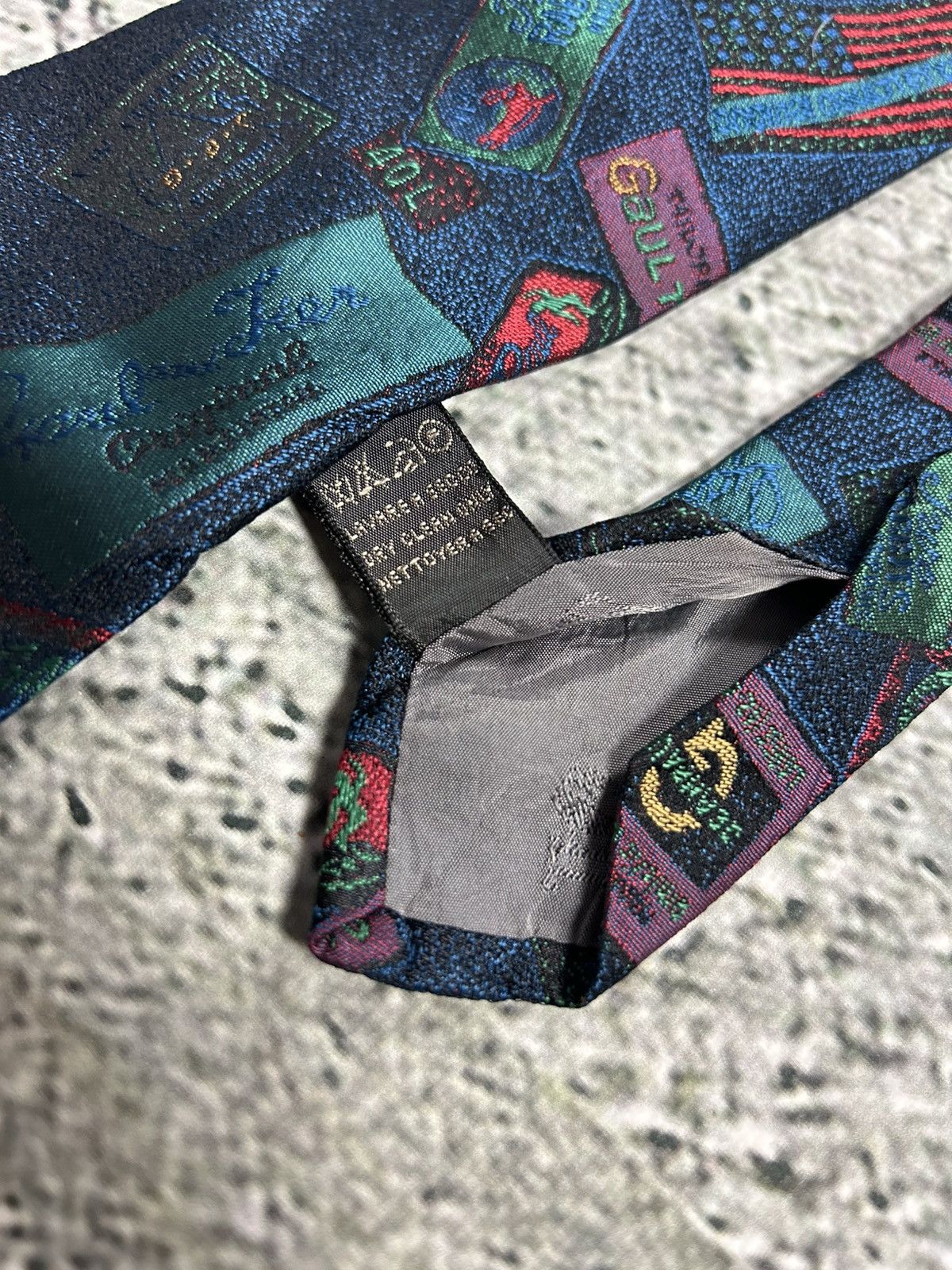 Jean Paul Gaultier Jean Paul Gaultier tie silk vintage avant garde Size ONE SIZE - 7 Thumbnail