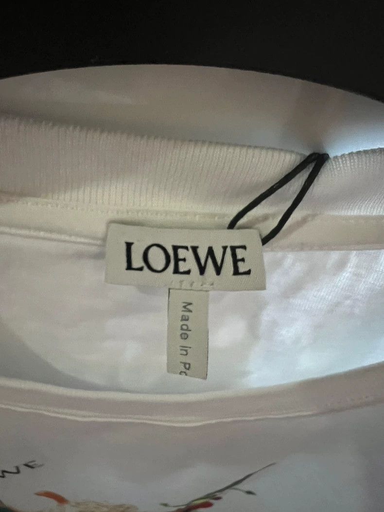 Loewe loewe white short sleeves 2504-Nextarrow Size US S / EU 44-46 / 1 - 2 Thumbnail