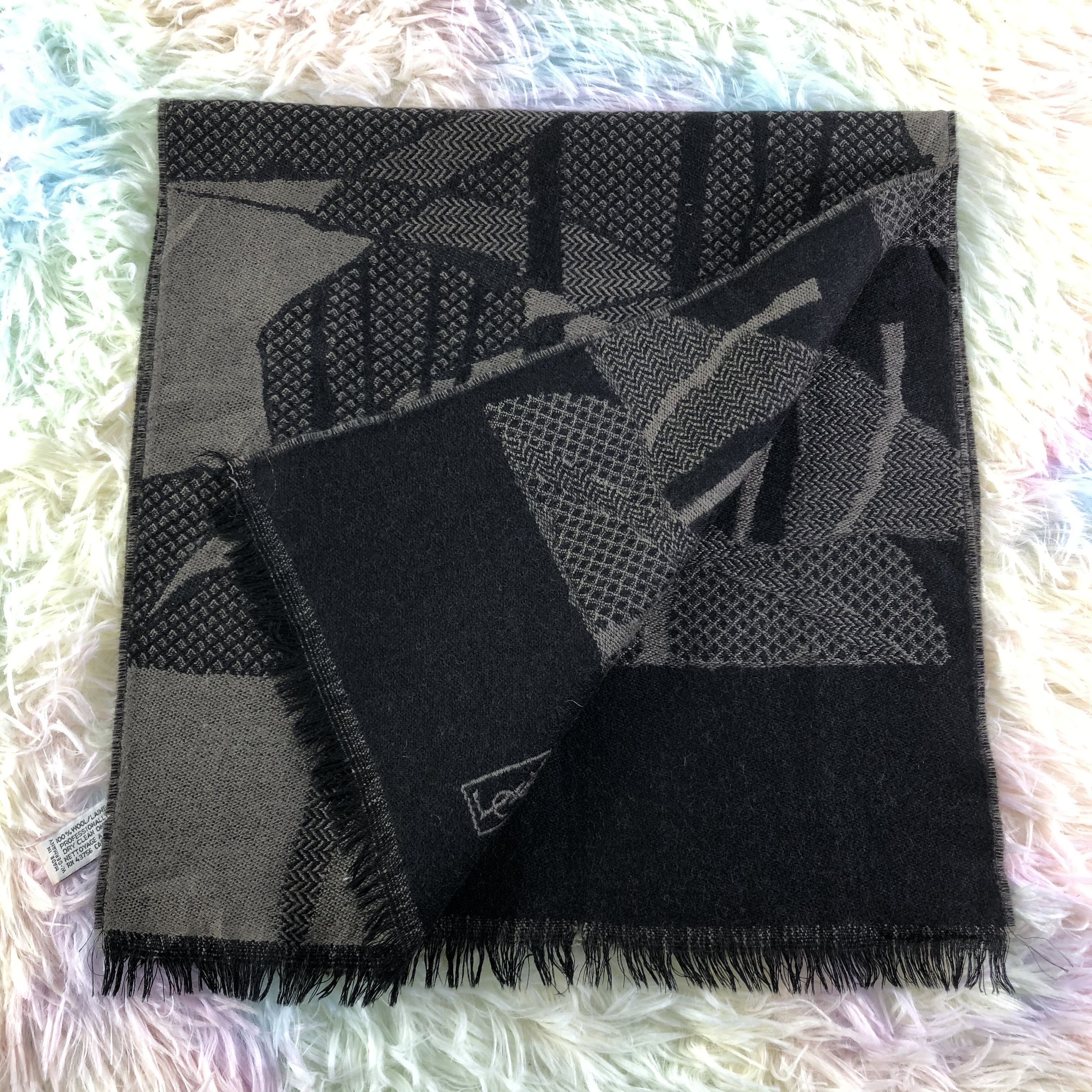 Vintage × Yves Saint Laurent Yves Saint Laurent Scarf / Muffler / Neckwear - KM401 Size ONE SIZE - 3 Thumbnail