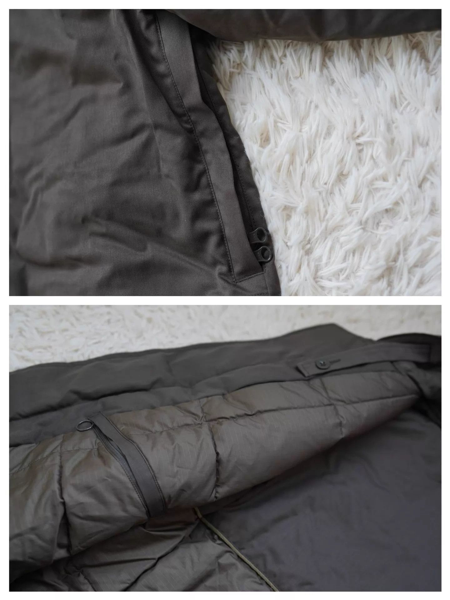 Nanamica nanamica SUBF977 KHAKI M Long Wool Down Coat Size US M / EU 48-50 / 2 - 8 Thumbnail