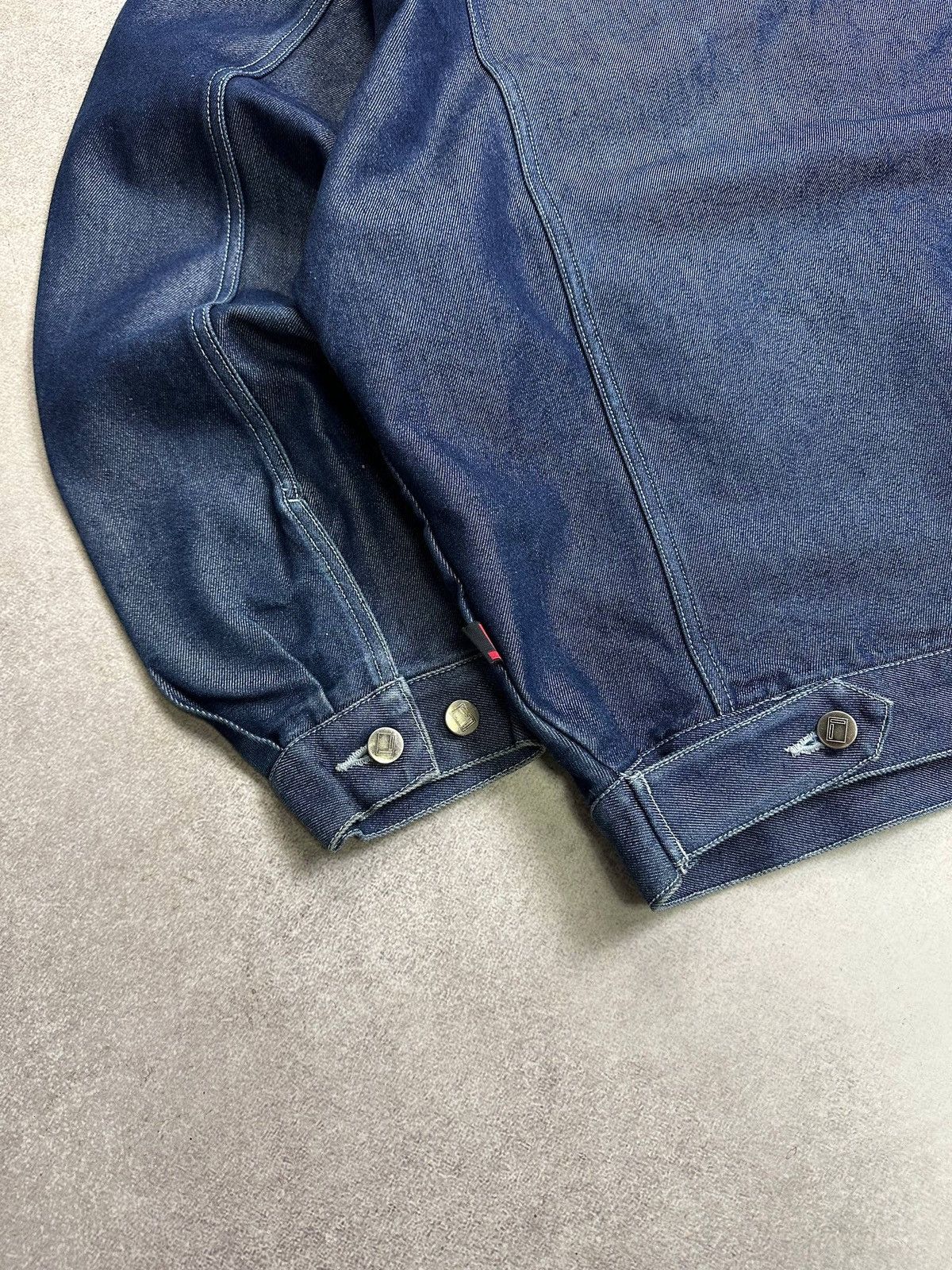 Fubu Vintage 90s Fubu JNCO Style Raw Denim Jacket XL Size US XL / EU 56 / 4 - 11 Thumbnail
