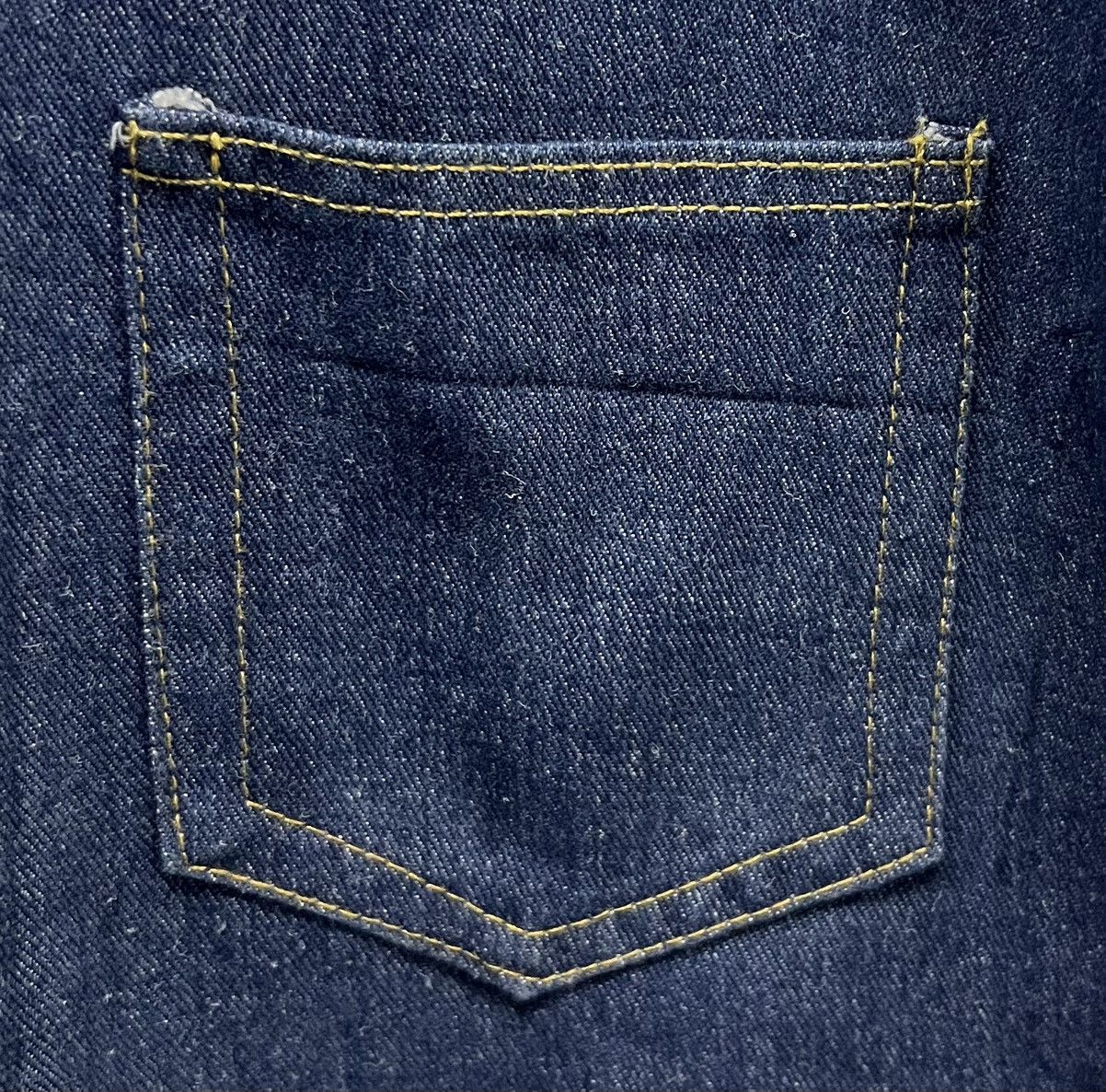 Vintage Vintage Inspired Dark Wash Denim Overalls Gossip Los Angeles Size US 35 - 7 Thumbnail