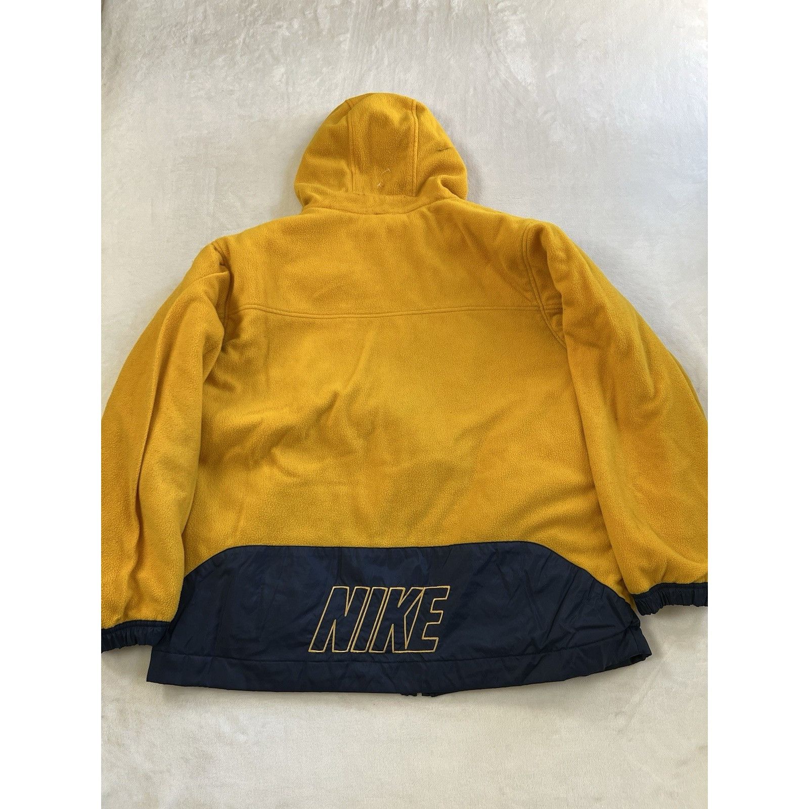 Nike Vintage Nike Reversible Jacket Size Large Blue Yellow Fleece Size US L / EU 52-54 / 3 - 16 Thumbnail