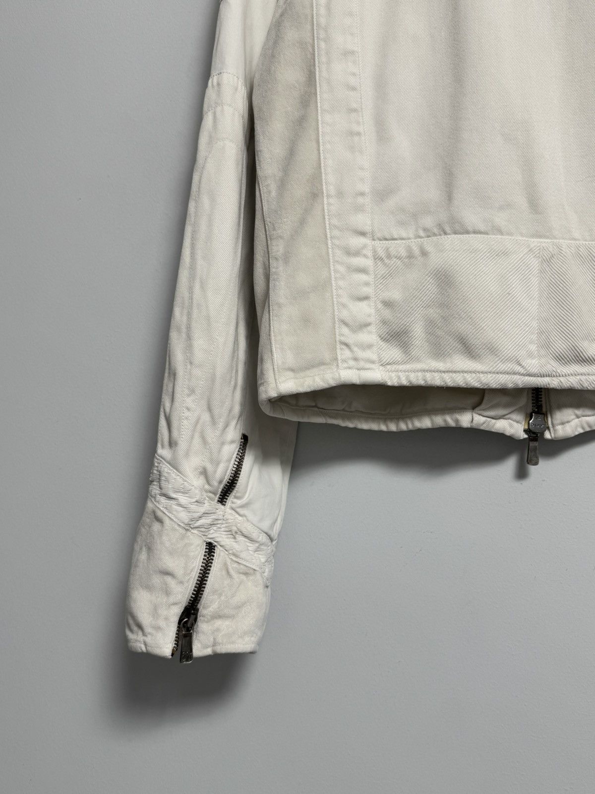 Versace Versace White Jacket Full Zip Designer Women’s Short Coat Size L / US 10 / IT 46 - 25 Thumbnail