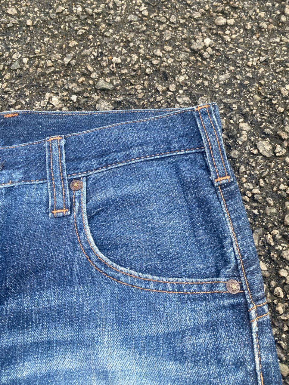 Edwin VINTAGE EDWIN EXCLUSIVE VINTAGE DISTRESSED DENIM Size US 30 / EU 46 - 11 Thumbnail