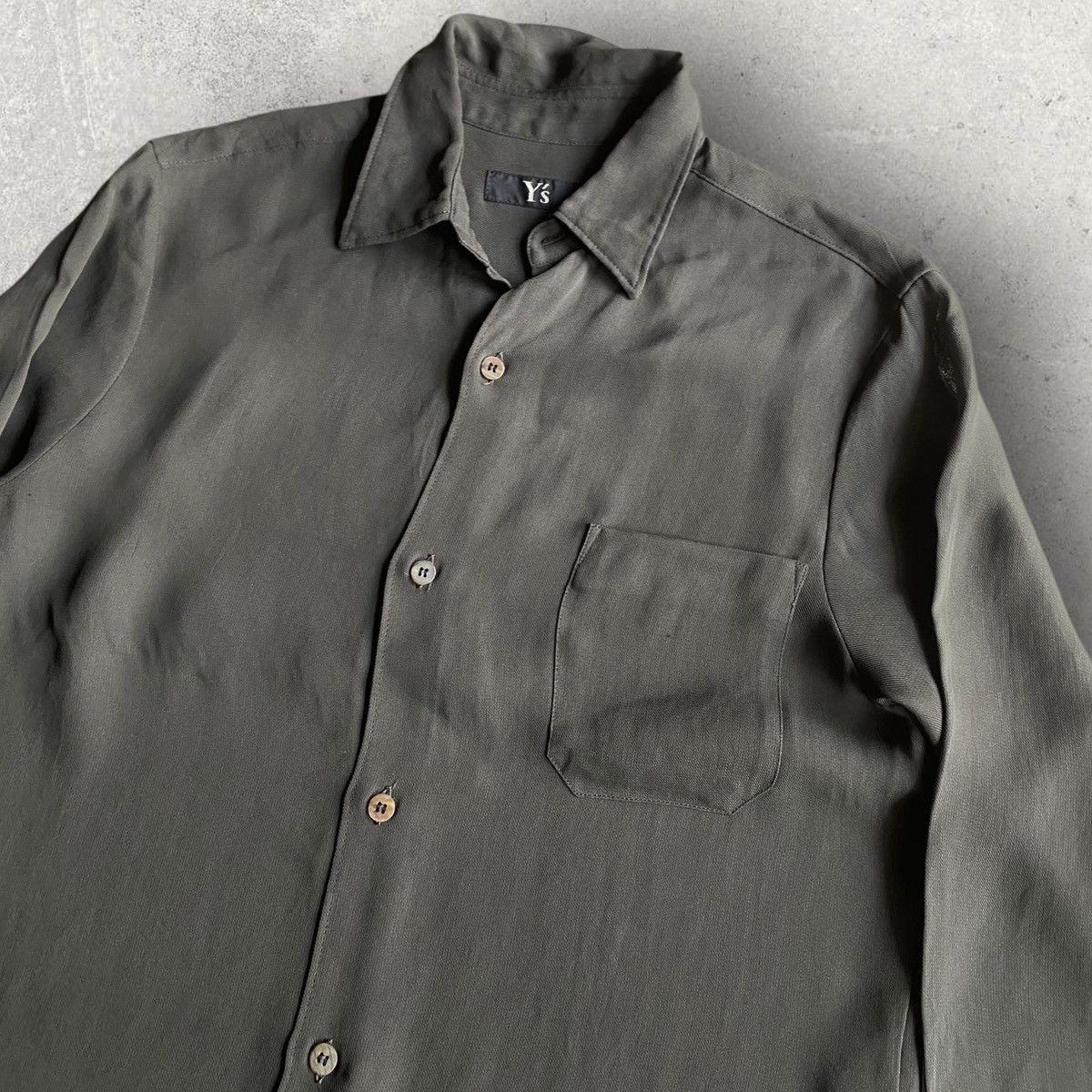 Yohji Yamamoto Y’s Rayon Oversized Shirt Size M / US 6-8 / IT 42-44 - 1 Thumbnail