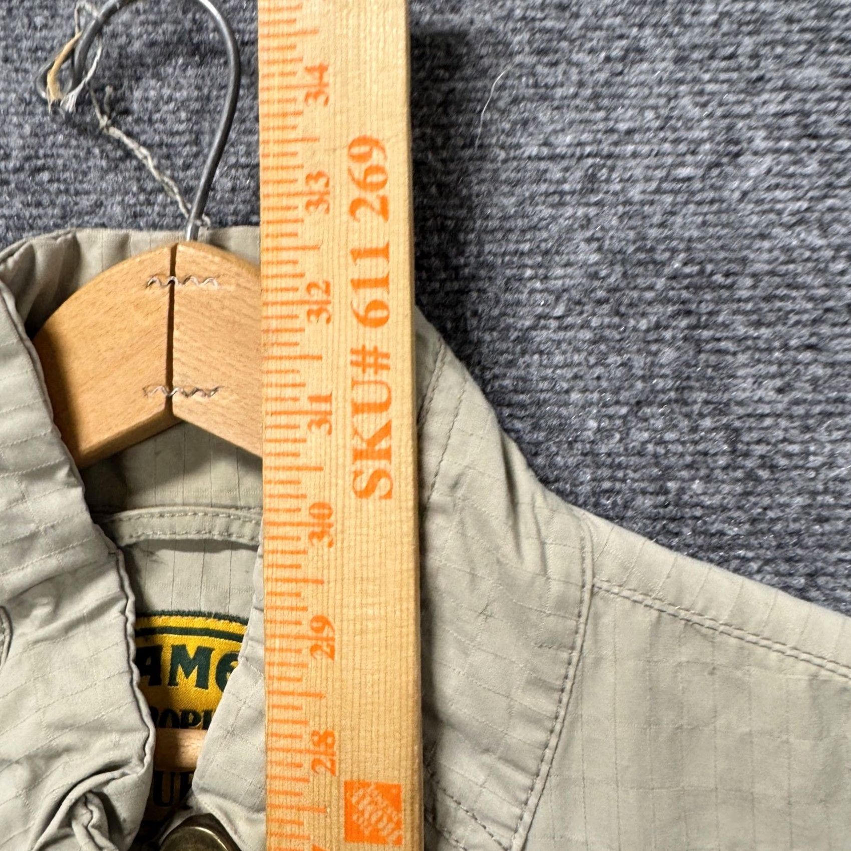 Camel Camel Trophy Vests Men XL Stained Outdoor Full Zip Fishing Multi-Pocket Vest Beige Cotton Blend Overcoat Men XL Size US XL / EU 56 / 4 - 7 Thumbnail