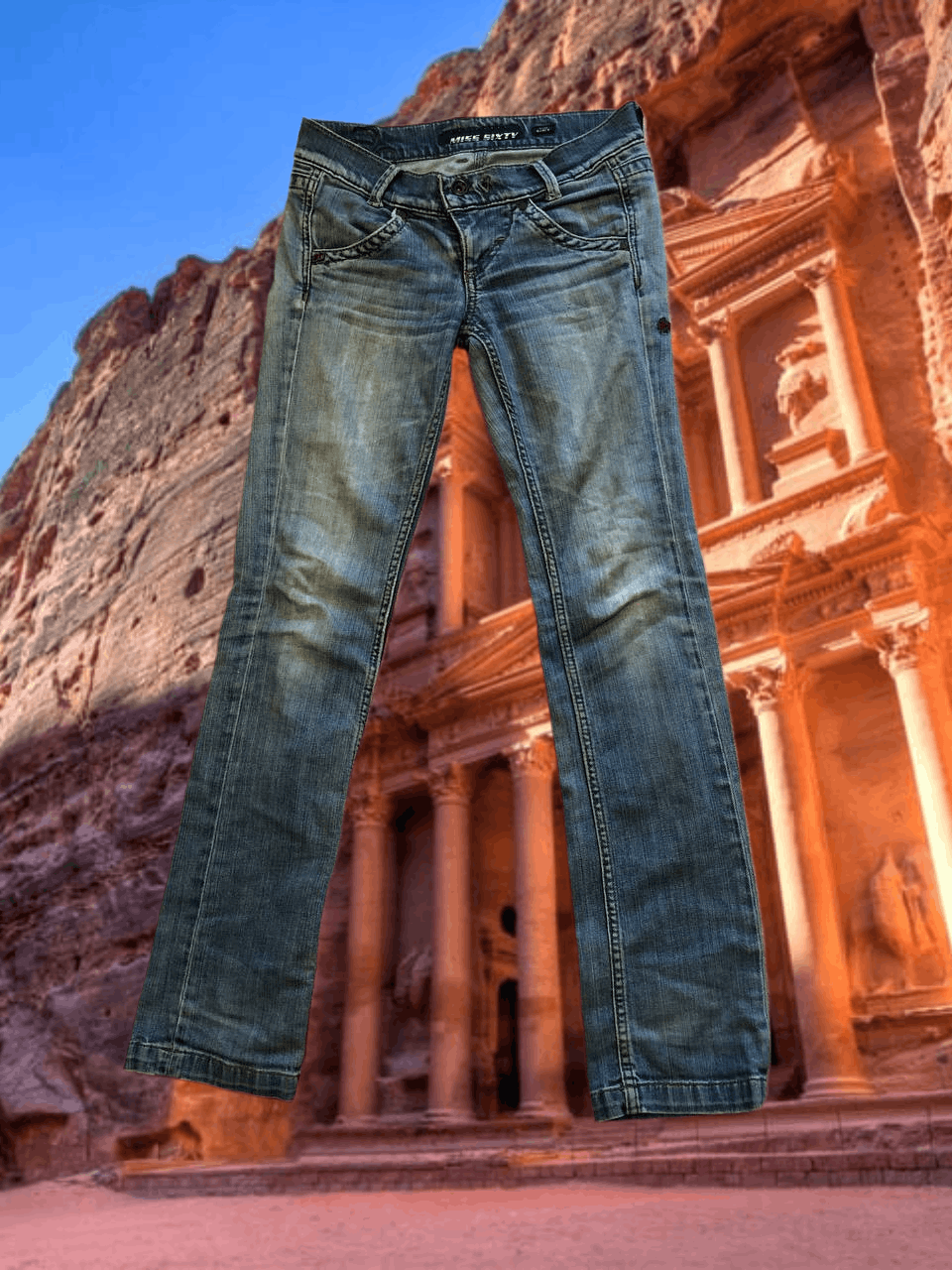 Miss Sixty Vintage jeans Miss Sixty Y2K luxury streetwear Size 26" / US 2 / IT 38 - 1 Thumbnail