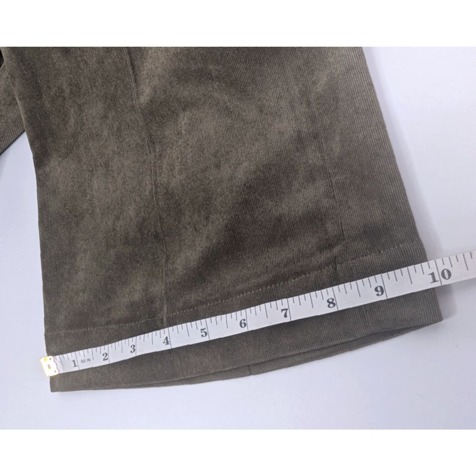 Coldwater Creek Coldwater Creek Womens Whisper Corduroy Tousers Pants Size 4 Olive Green Size 27" / US 4 / IT 40 - 6 Thumbnail