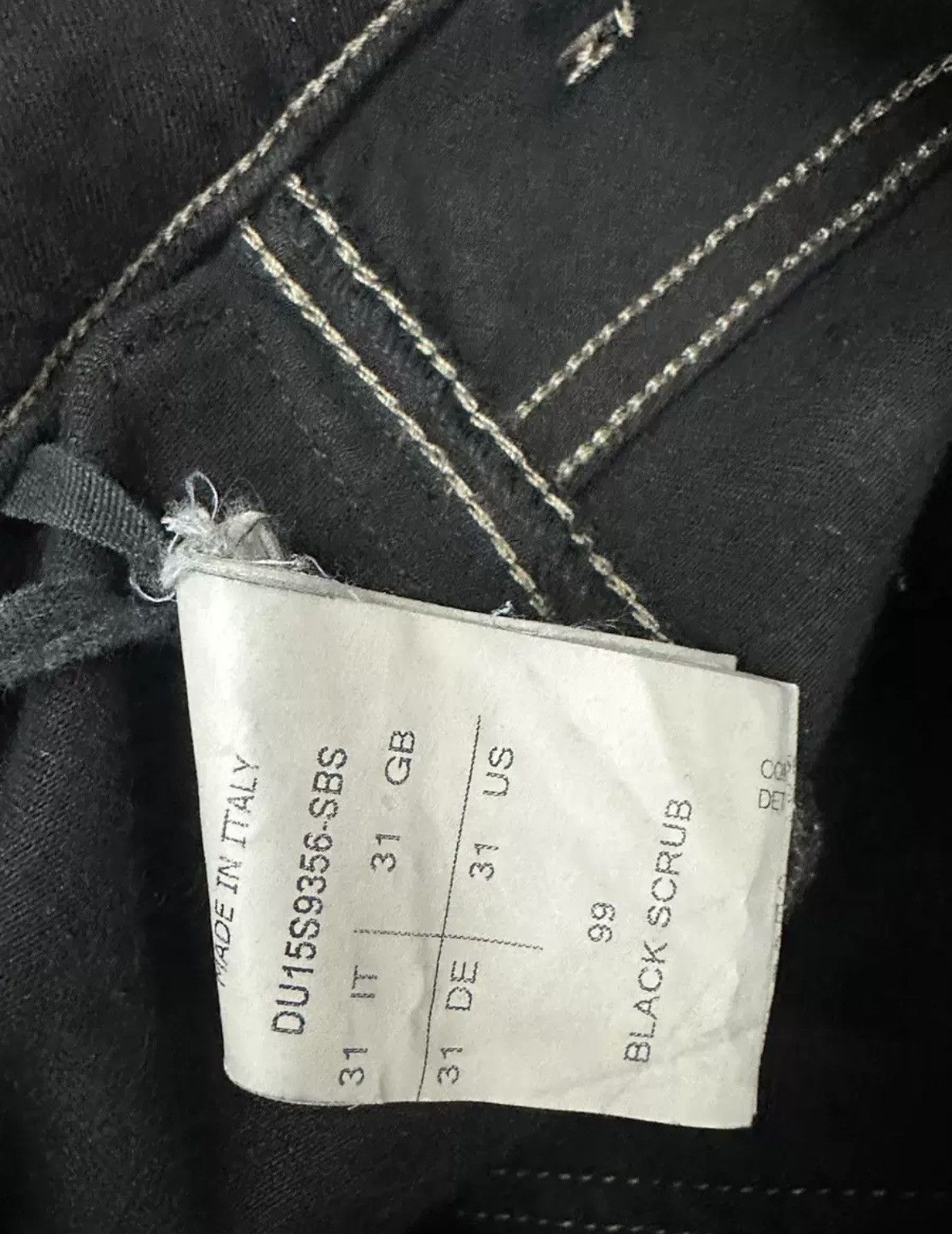 Rick Owens Rick Owens brush wax biker pants Size US 31 - 7 Thumbnail
