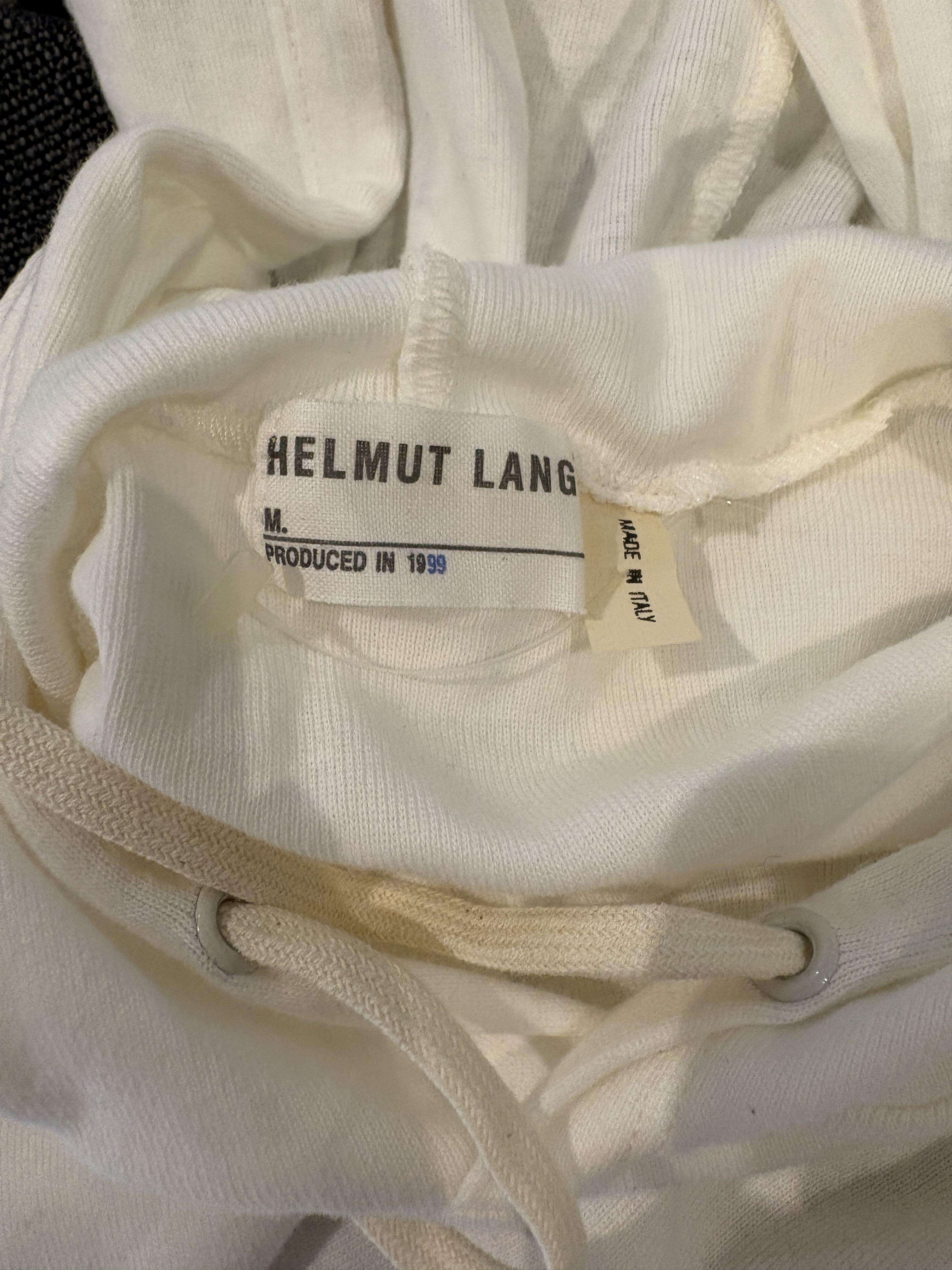 Helmut Lang Cotton Thin Hoodie Size US M / EU 48-50 / 2 - 3 Thumbnail