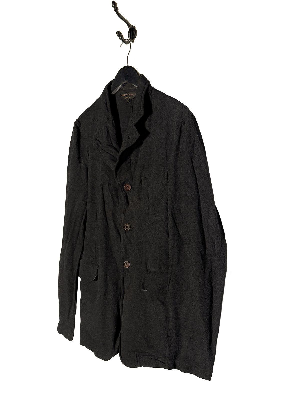 Comme des Garcons Comme Des Garçons Homme Plus Polyester Tailored Jacket Size US M / EU 48-50 / 2 - 2 Thumbnail