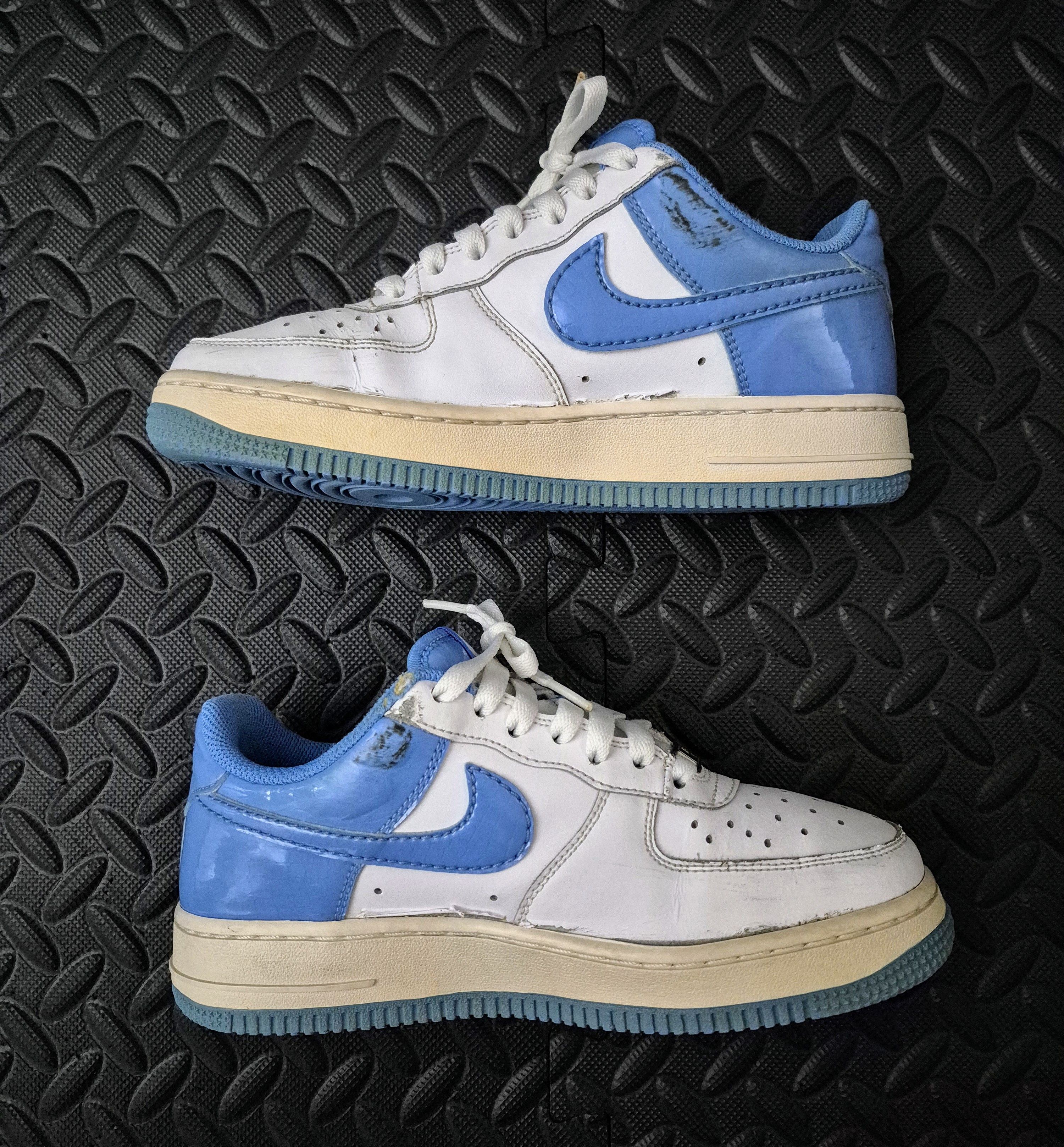 Nike Size 5Y - Nike Air Force 1 Low '07 University Blue Size US 5 / EU 37 - 2 Thumbnail