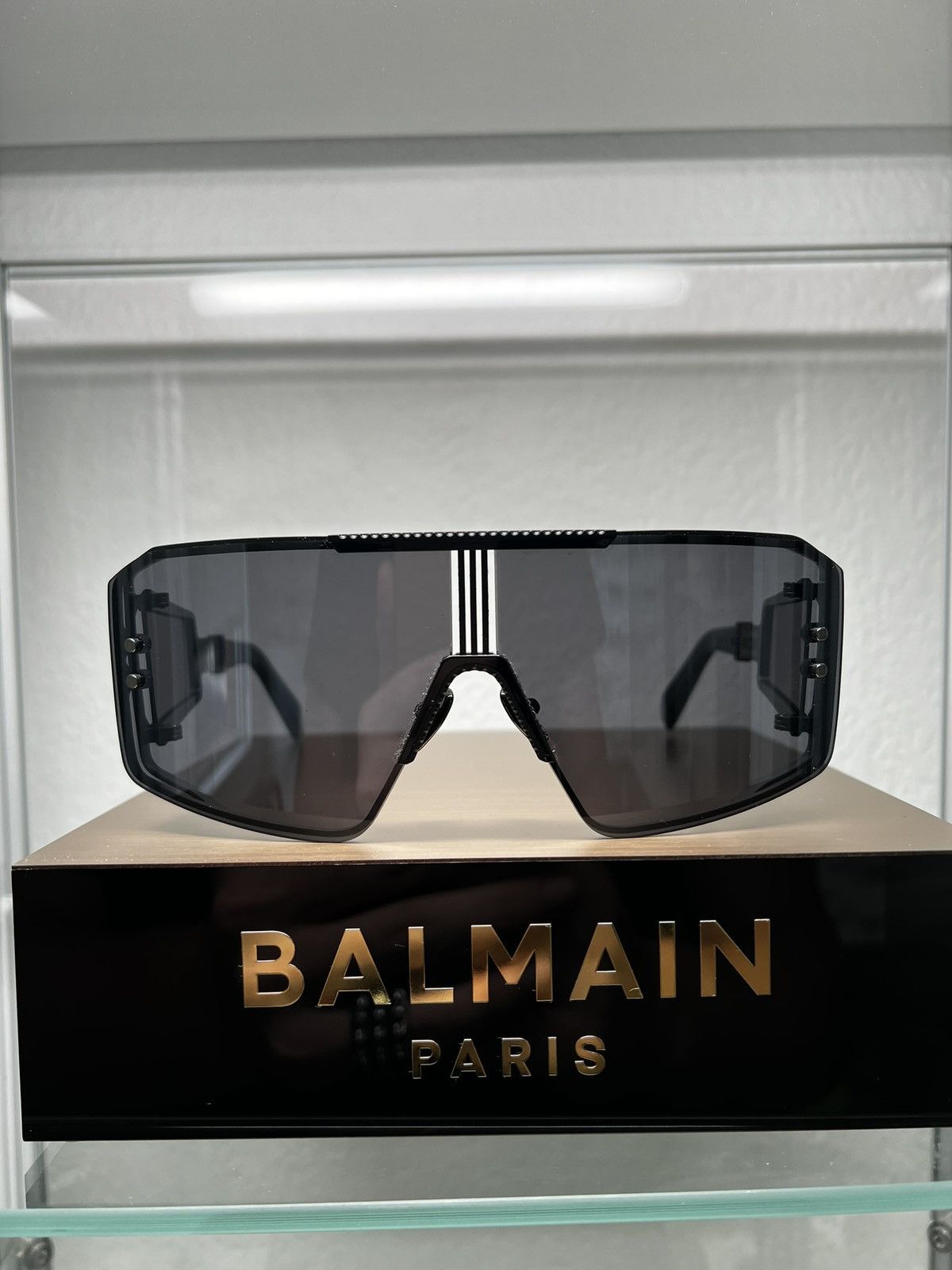 Balmain Balmain Le Masque Sunglasses Size ONE SIZE - 1 Thumbnail