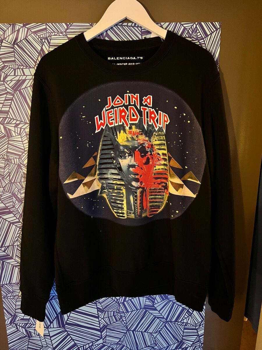 BALENCIAGA FW13 Join A outlets Weird Trip Crewneck Sweater Sz S