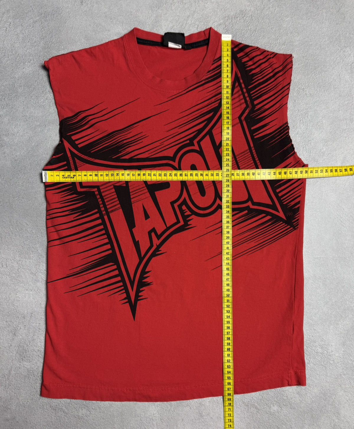 Tapout TAPUOT Cotton Crewneck Tank Top Big Logo Size US M / EU 48-50 / 2 - 10 Thumbnail