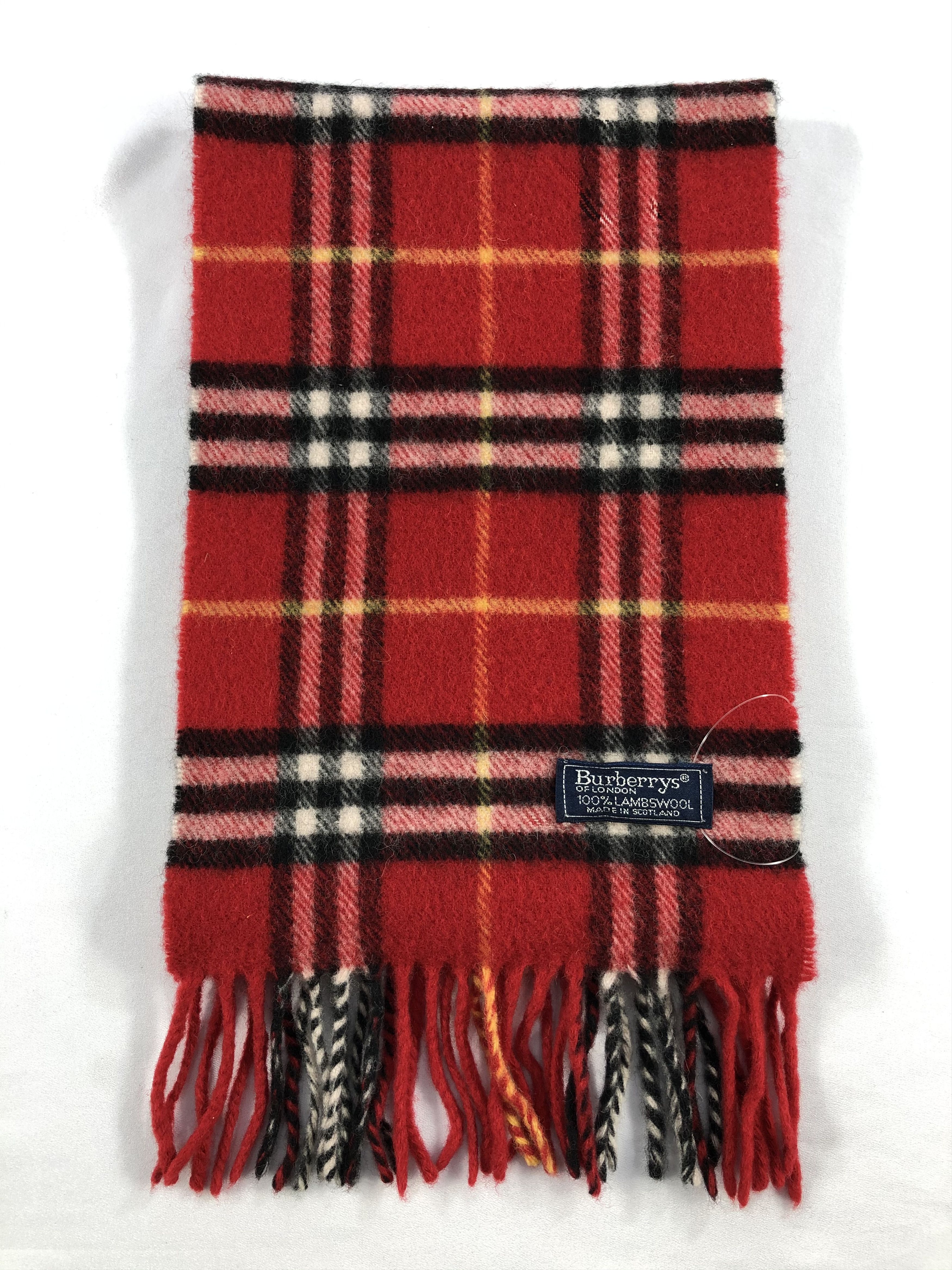Burberry Vintage Burberry Scarf/Muffler/Neckwear MF1793 Size ONE SIZE - 2 Thumbnail