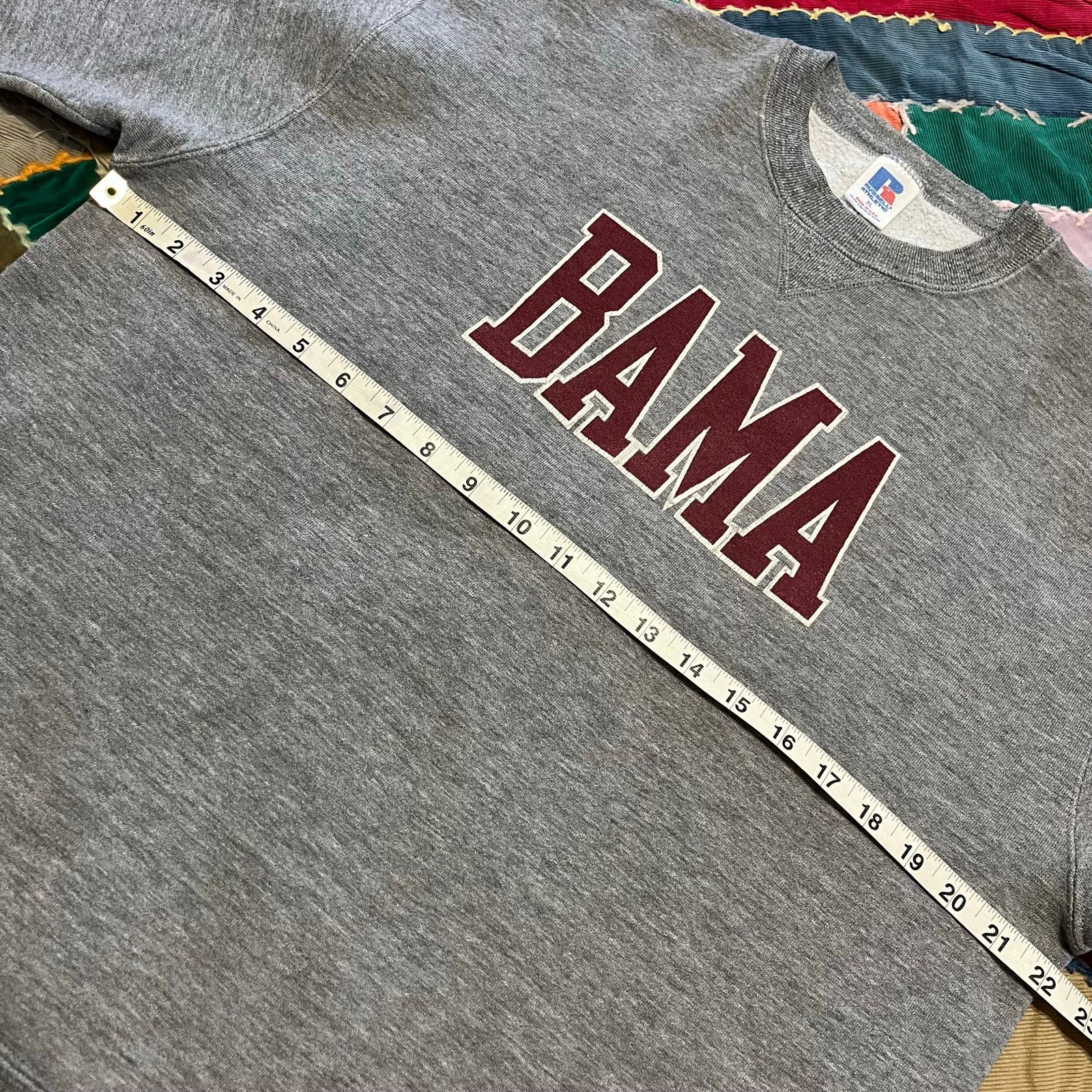 Russell Athletic Vintage Russell Athletics Bama Grey Crewneck Sweatshirt L Size US L / EU 52-54 / 3 - 5 Thumbnail