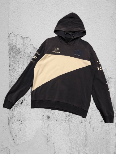 Vintage AlphaTauri Hoodie HONDA Size US L / EU 52-54 / 3 - 1 Thumbnail