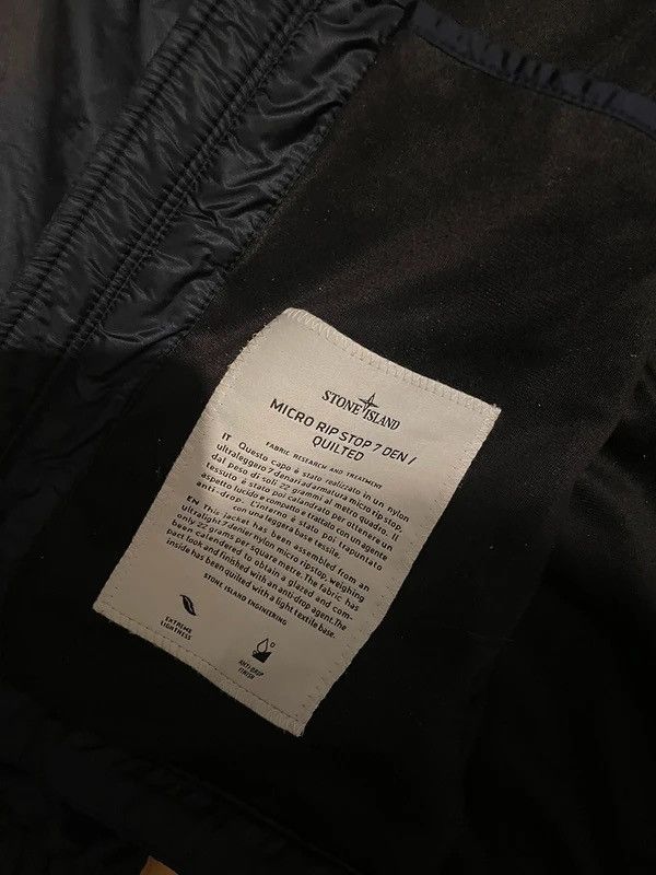 Stone Island Vintage Stone island jacket ripstop quilted Size US L / EU 52-54 / 3 - 3 Thumbnail