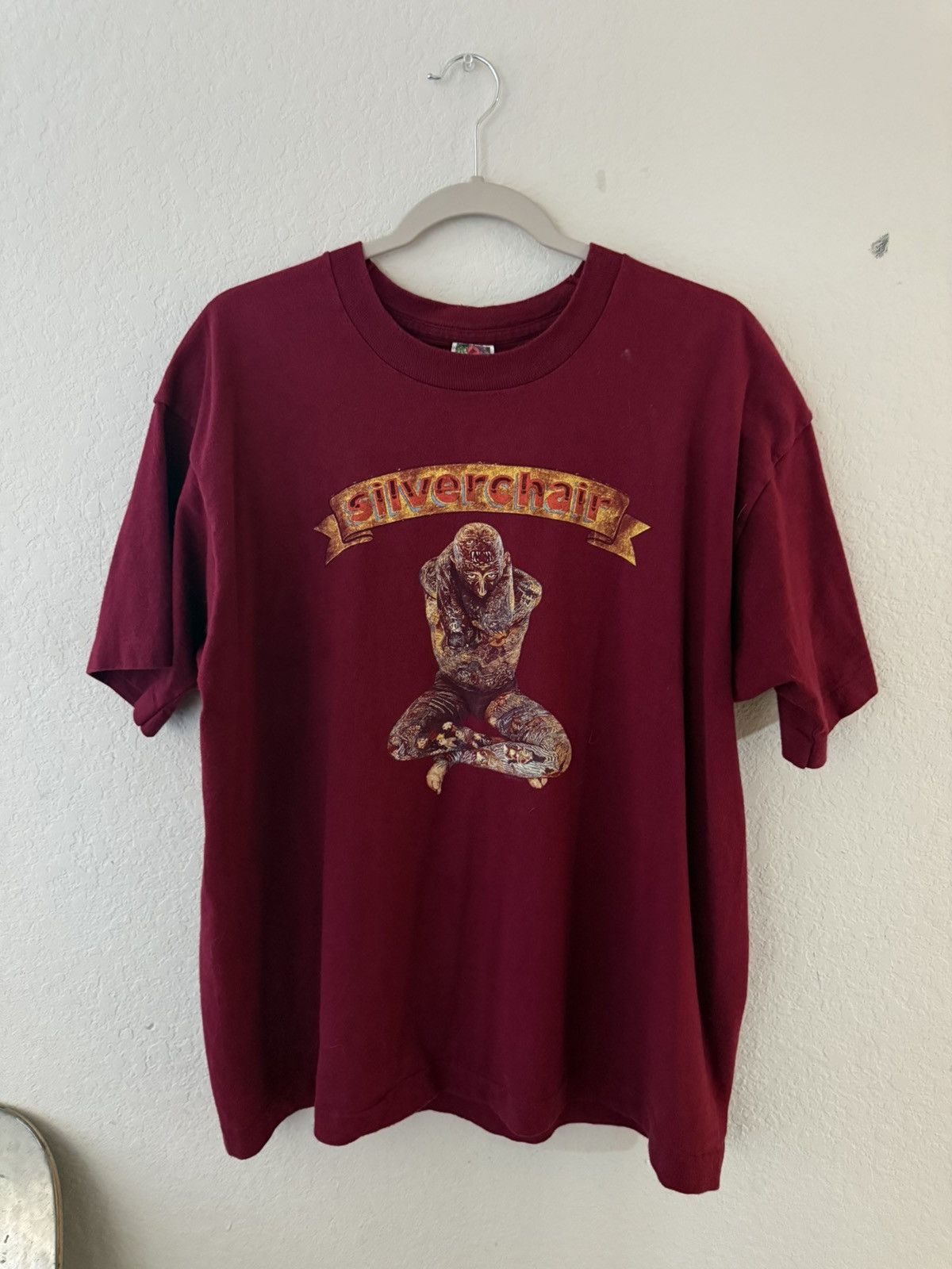 Fruit Of The Loom Vintage red silverchair tee Size US L / EU 52-54 / 3 - 5 Thumbnail