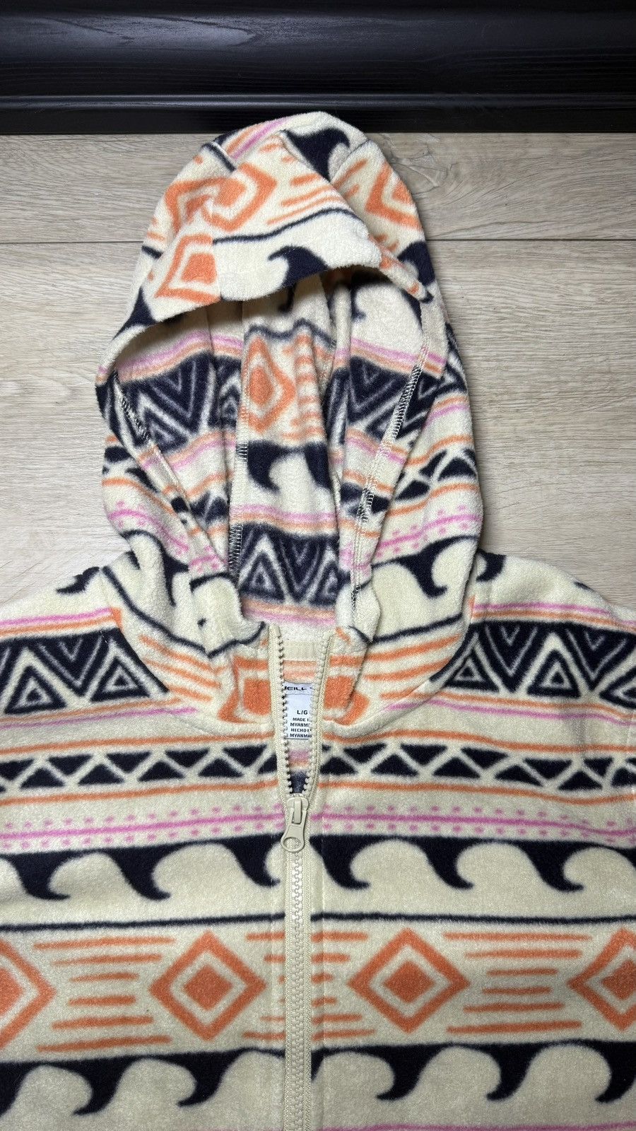 O'Neill O’Neill Fleece Hoodie Half Zip Aztec Pullover Size L / US 10 / IT 46 - 5 Thumbnail