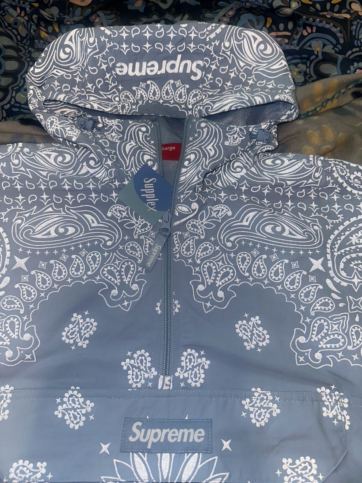 Supreme Supreme Reflective Ripstop Anorak | Grailed