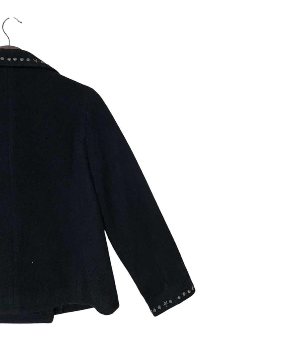 If Six Was Nine × Japanese Brand × Le Grande Bleu (L.G.B.) Vintage Japanese Brand Shout Studded Star Wool Jacket 1990s Size US M / EU 48-50 / 2 - 8 Thumbnail