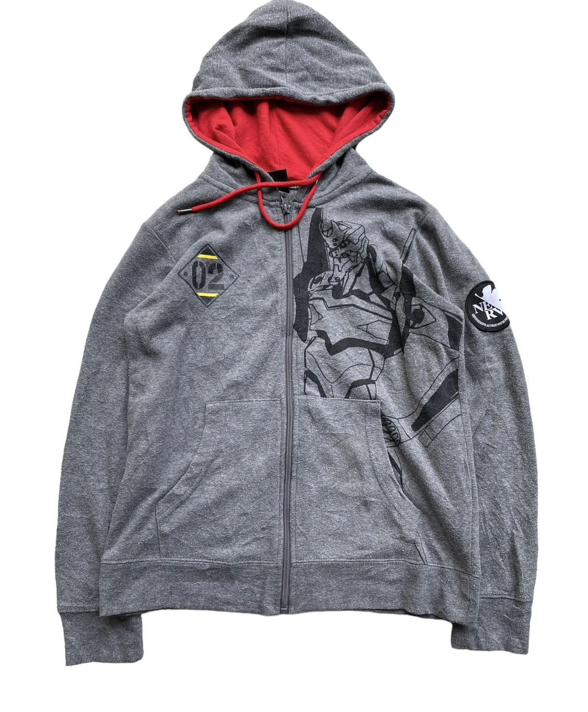 Anime Nerv Evangelion no2 Hoodies Size US M / EU 48-50 / 2 - 1 Thumbnail