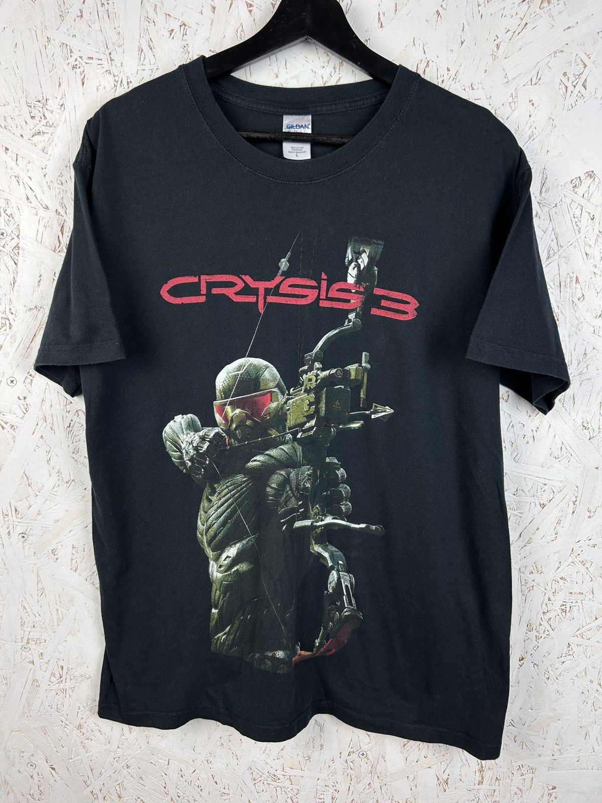 The Game Vintage Crysis 3 Crytek Game Promo T-Shirt In Black Size L Size US L / EU 52-54 / 3 - 1 Thumbnail