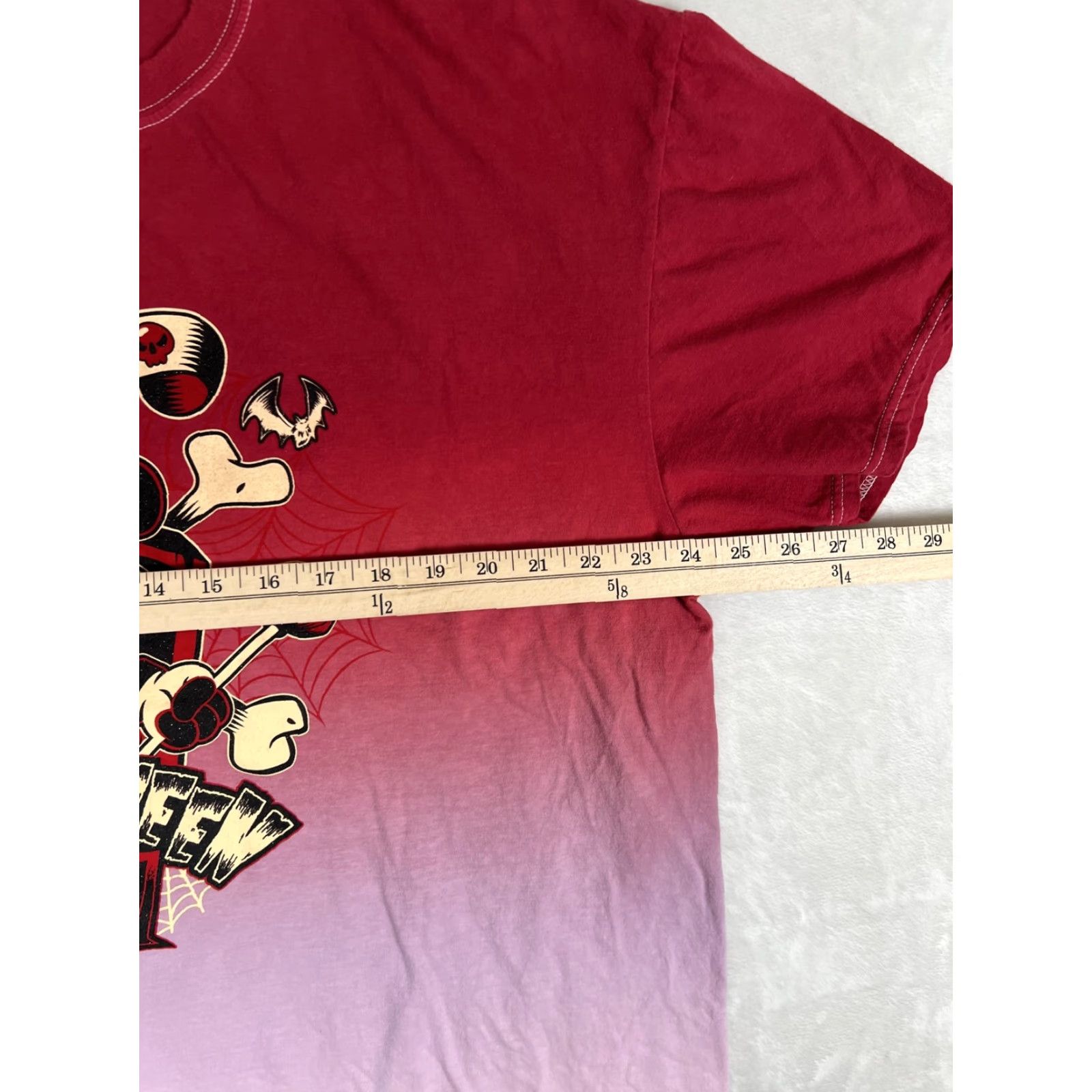 Disney Disney Parks Disneyland Halloween 2017 Shirt Mickey Mouse 2XL Red Ombre Tee Men’s Size US XXL / EU 58 / 5 - 5 Thumbnail