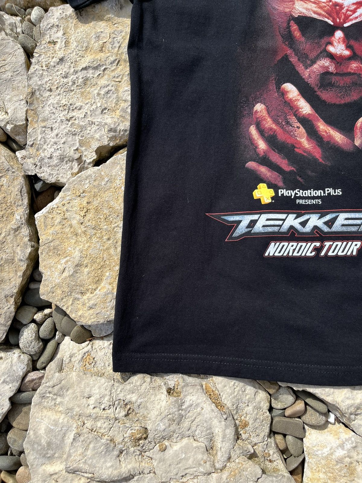 Play Station Plus Tekken 7 Nordic Tour tee t-shirt 2016/2017