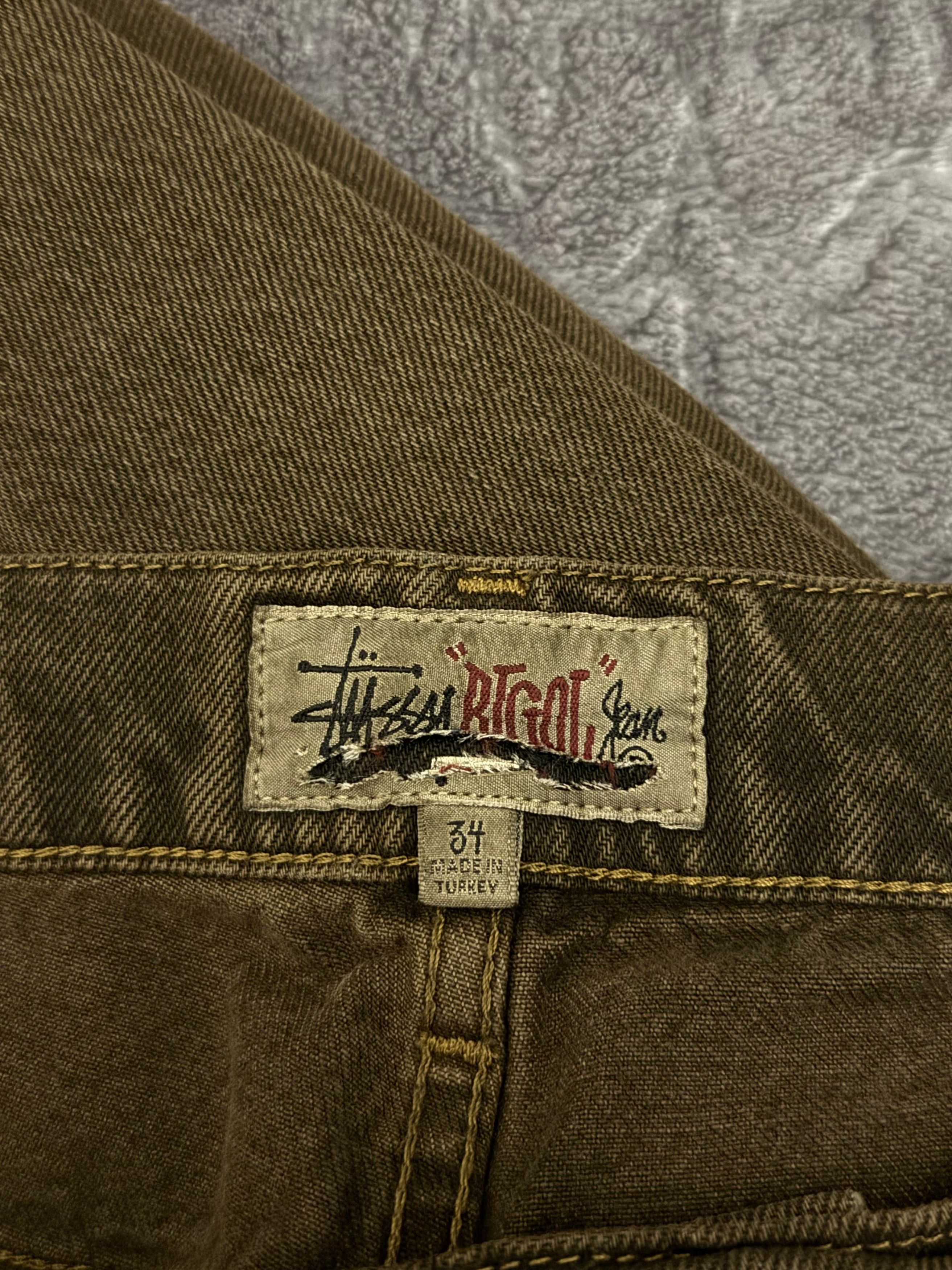 Stussy CC28 Mushroom Denim Jeans in Brown Size US 34 / EU 50 - 5 Thumbnail