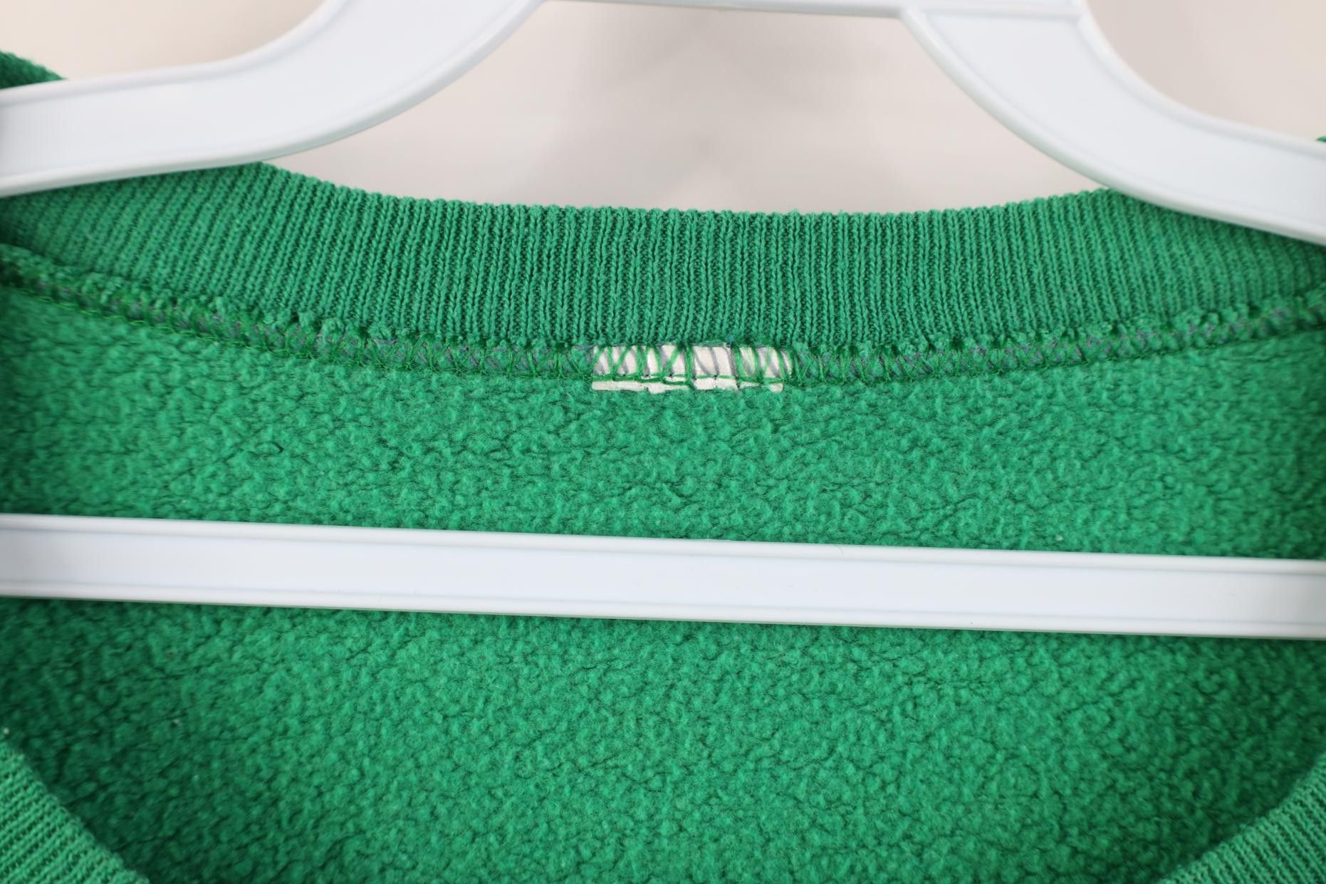 Vintage Vintage 70s 80s Streetwear Blank Gusset Sweatshirt Green USA Size L / US 10 / IT 46 - 4 Thumbnail