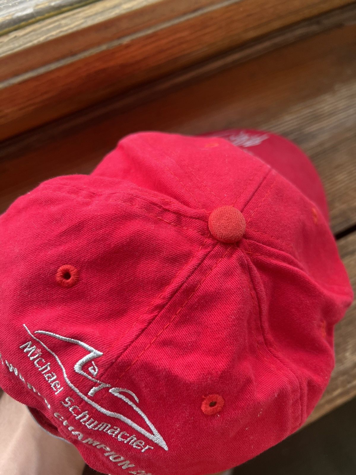 Vintage Vintage F-1 Ferrari Schumacher Racing Trapper Hat Y2K Size ONE SIZE - 10 Thumbnail